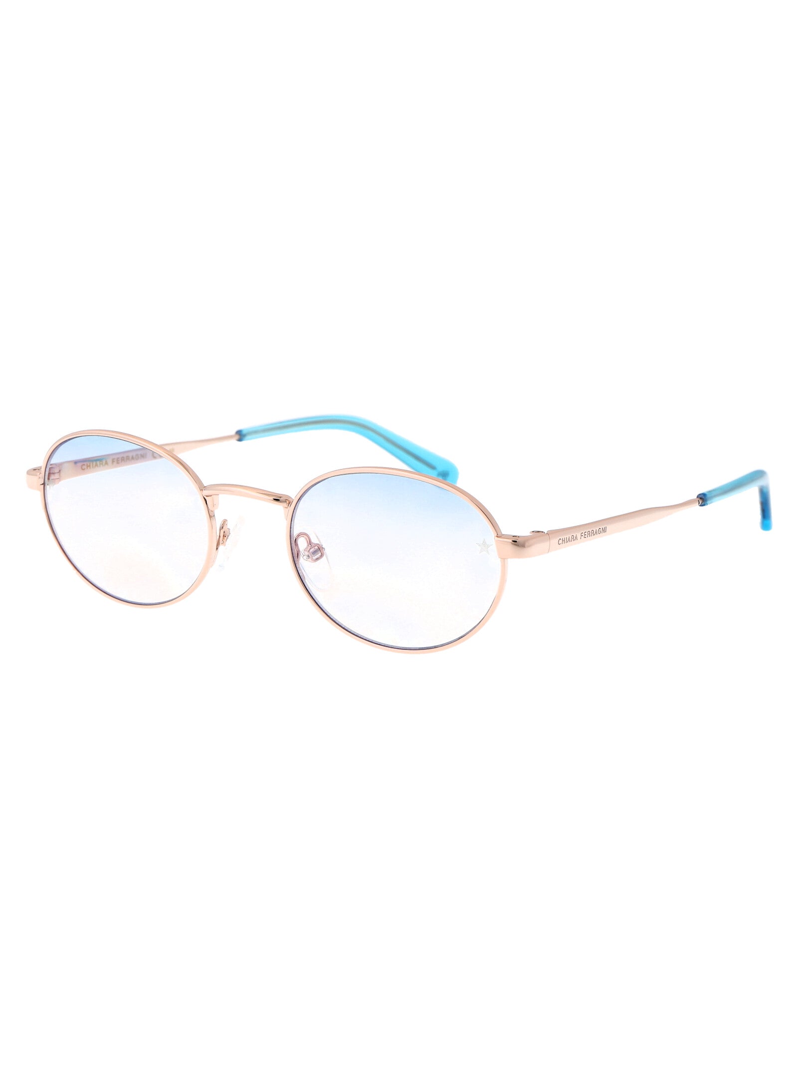 CHIARA FERRAGNI Metal Optical Glasses for Women - CF 1024