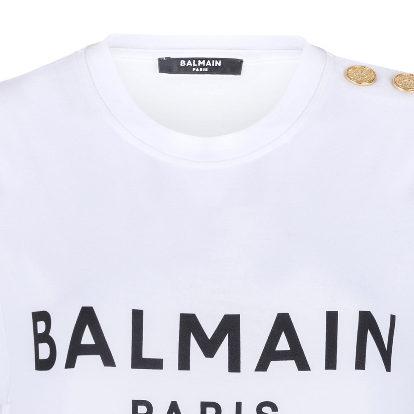 BALMAIN Classic Cotton T-Shirt for Women