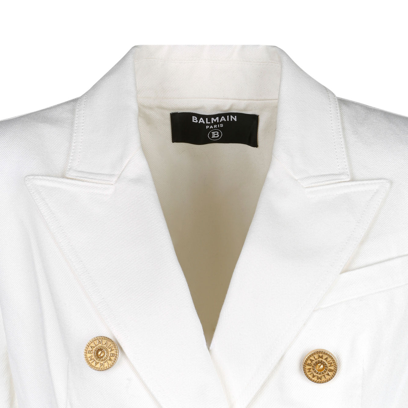 BALMAIN Cotton Clothing Jacket for Women - FW24 Collection