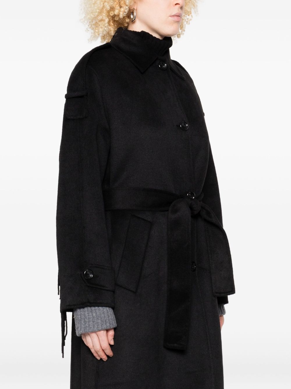 LIU JO Self-Tie Long-Sleeve Jacket