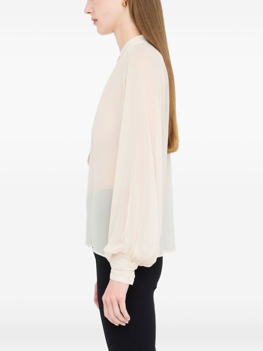 LIU JO Pearl Embellished Puff Jacket for Women - FW25