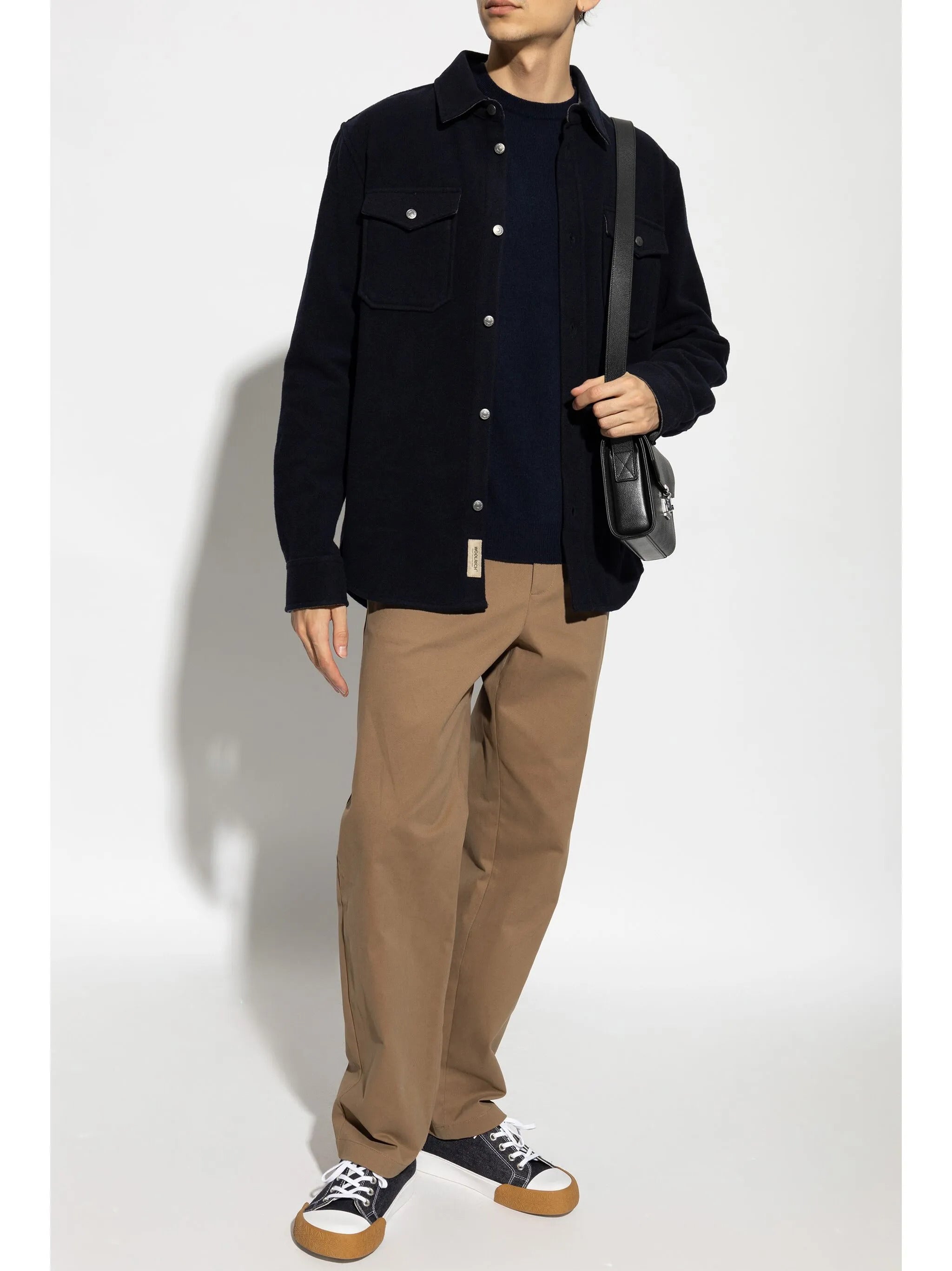 WOOLRICH Crewneck Sweater - Medium Fit