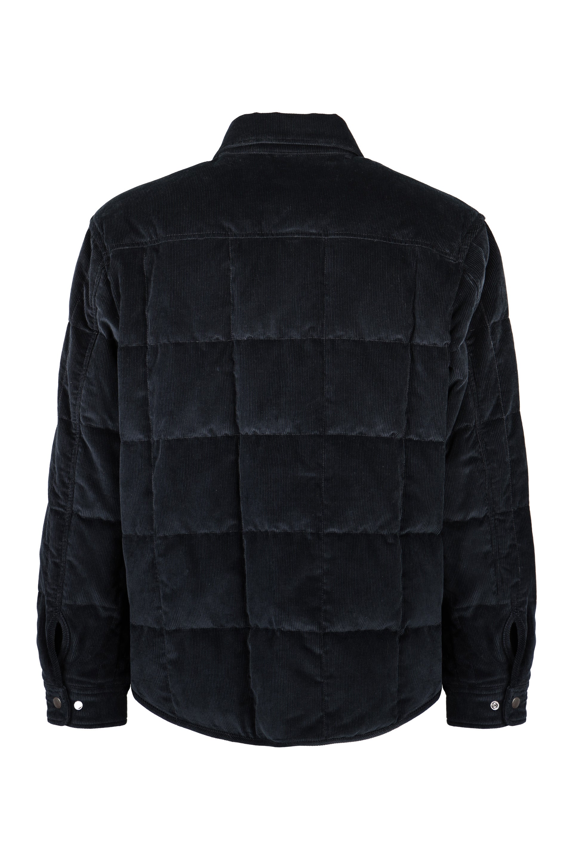 WOOLRICH Quilted Jacket with Snaps for Men