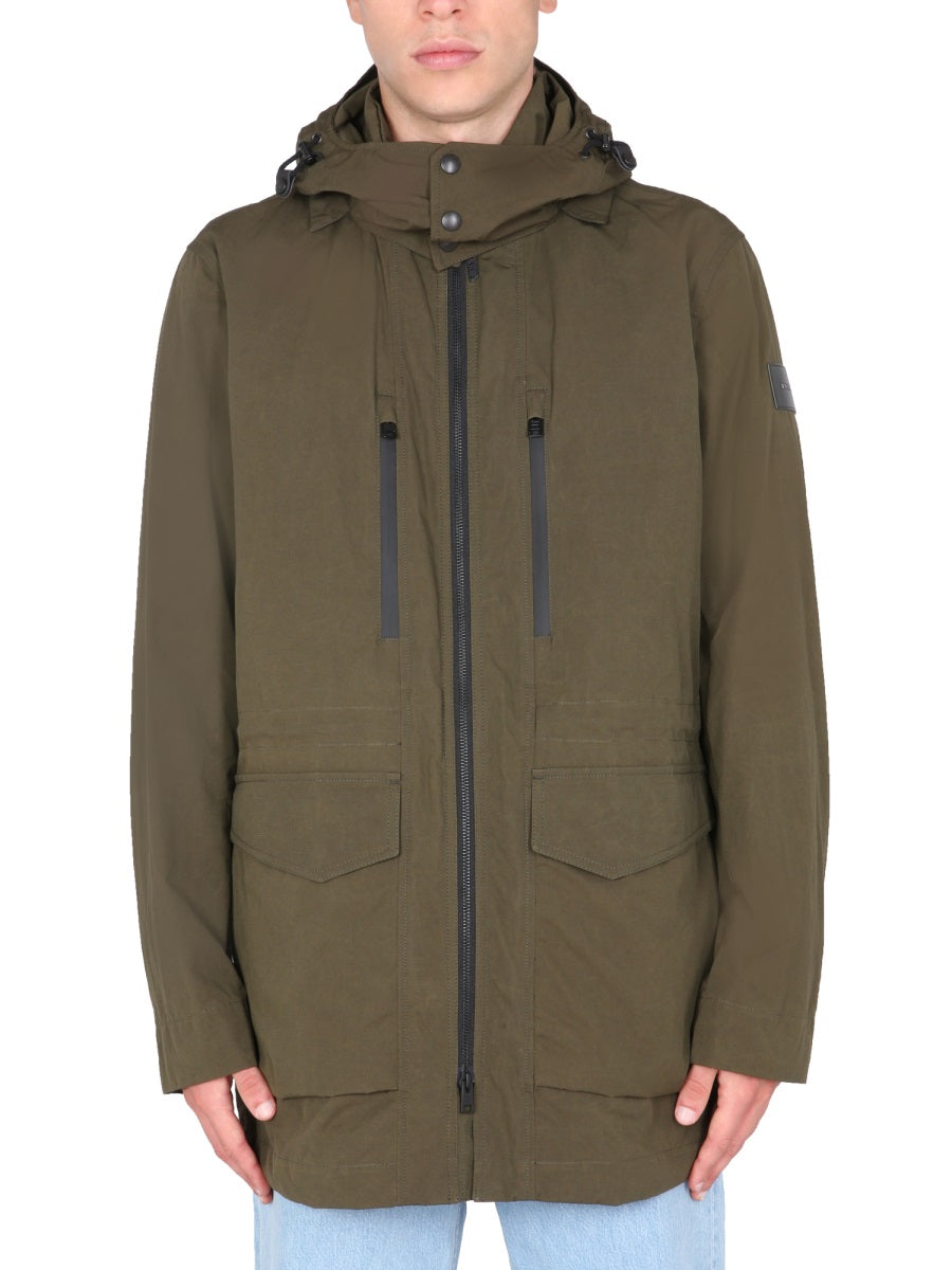 WOOLRICH Removable Hooded Mini Jacket for Men