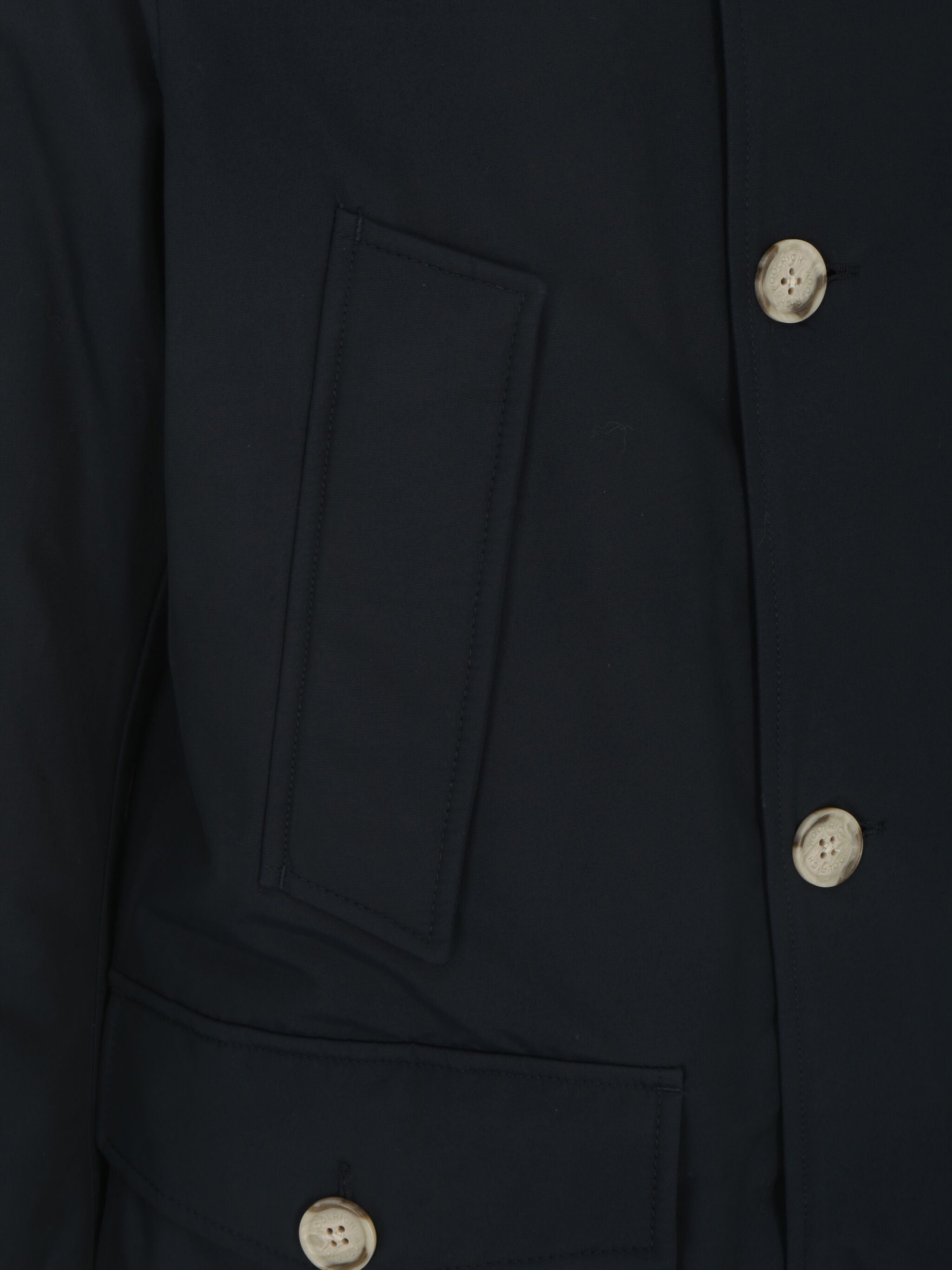 WOOLRICH Arctic Parka Jacket with Removable Fur Trim for Men