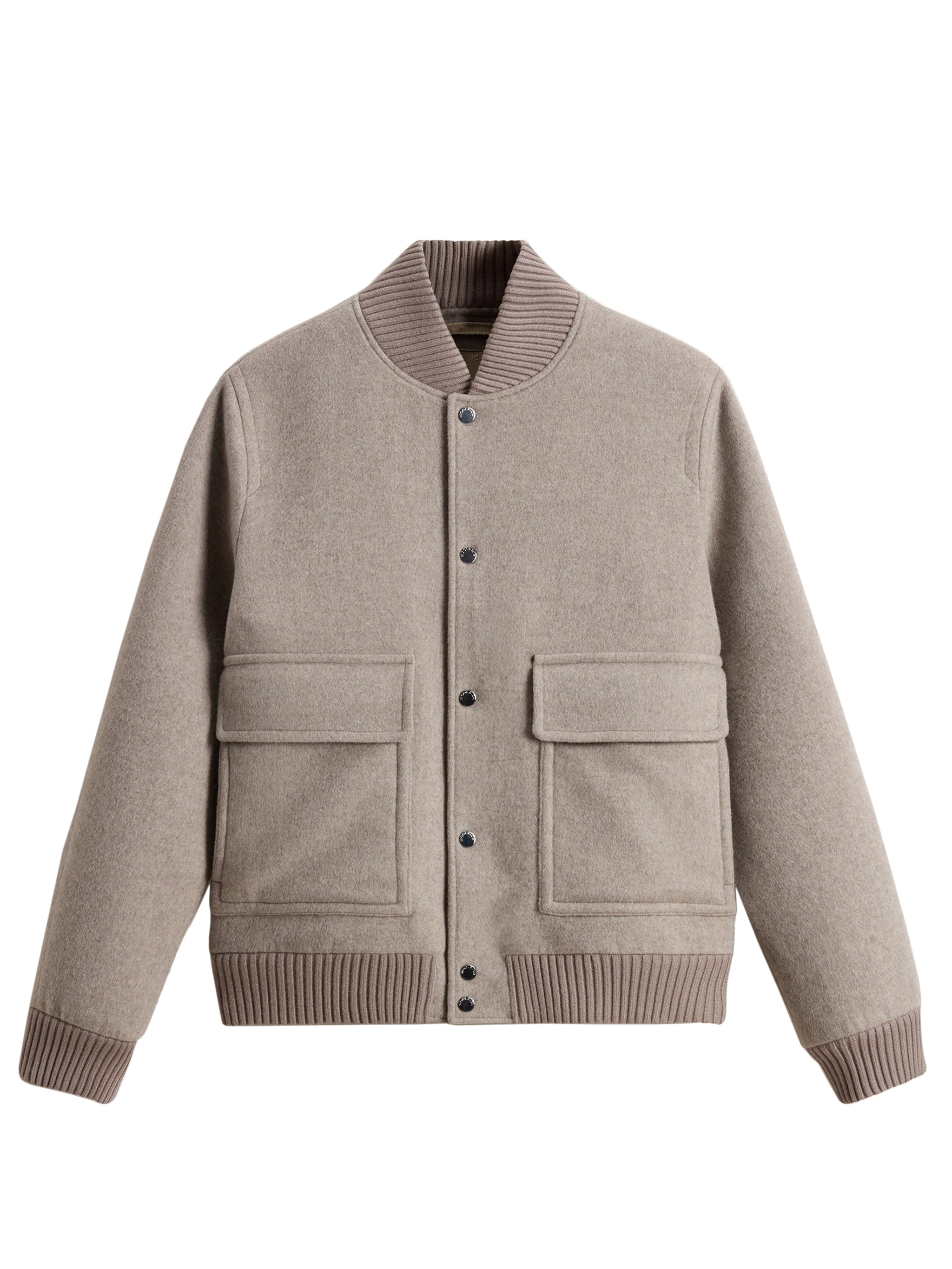 WOOLRICH Men's Wool Blend Miles Bomber Jacket - Size L