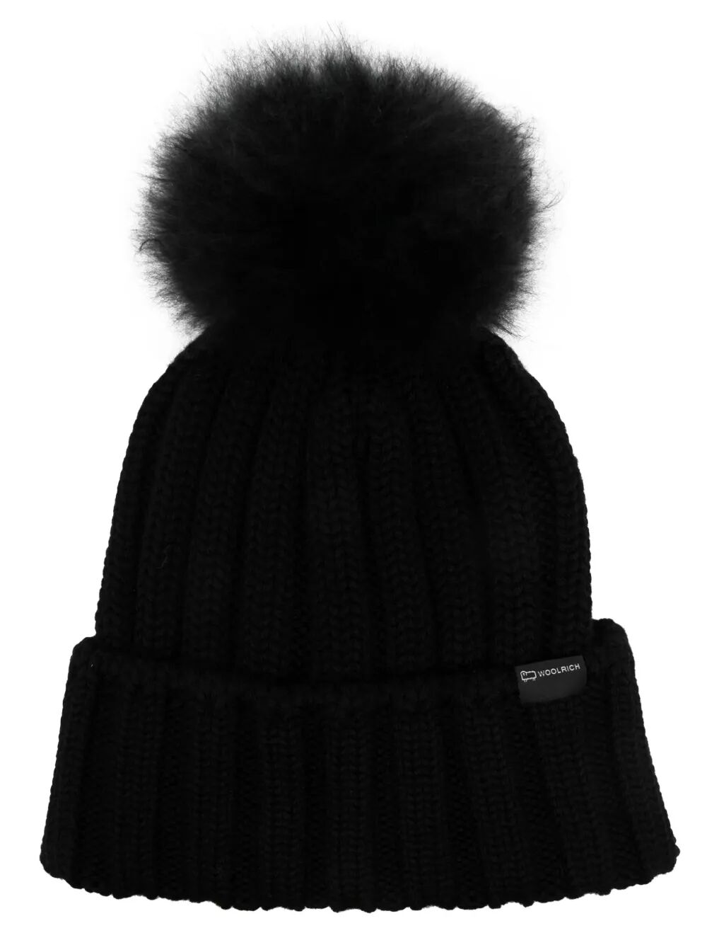WOOLRICH Cashmere Pom Pom Beanie for Women - FW25