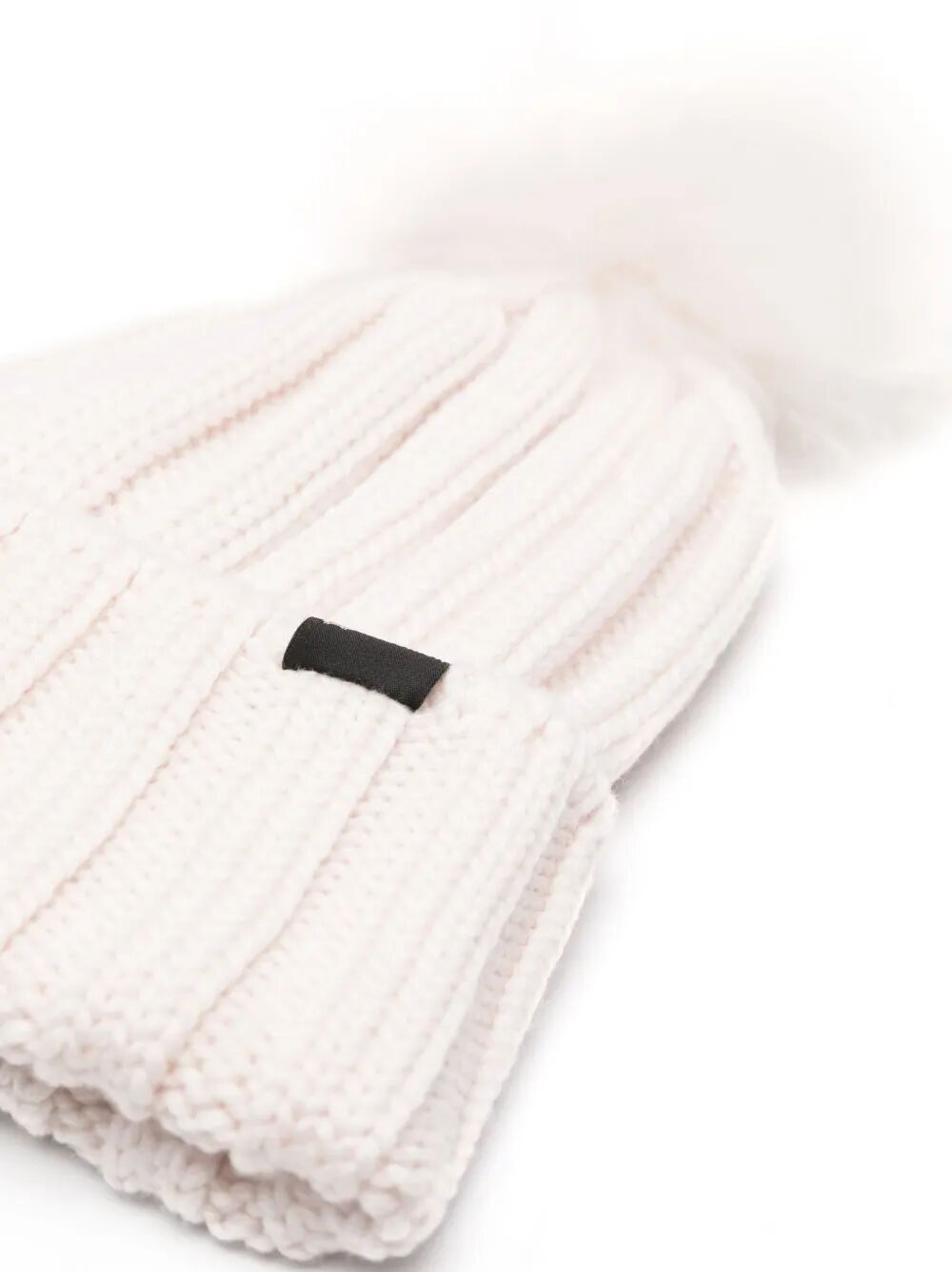 WOOLRICH Cashmere Pom Pom Beanie for Women