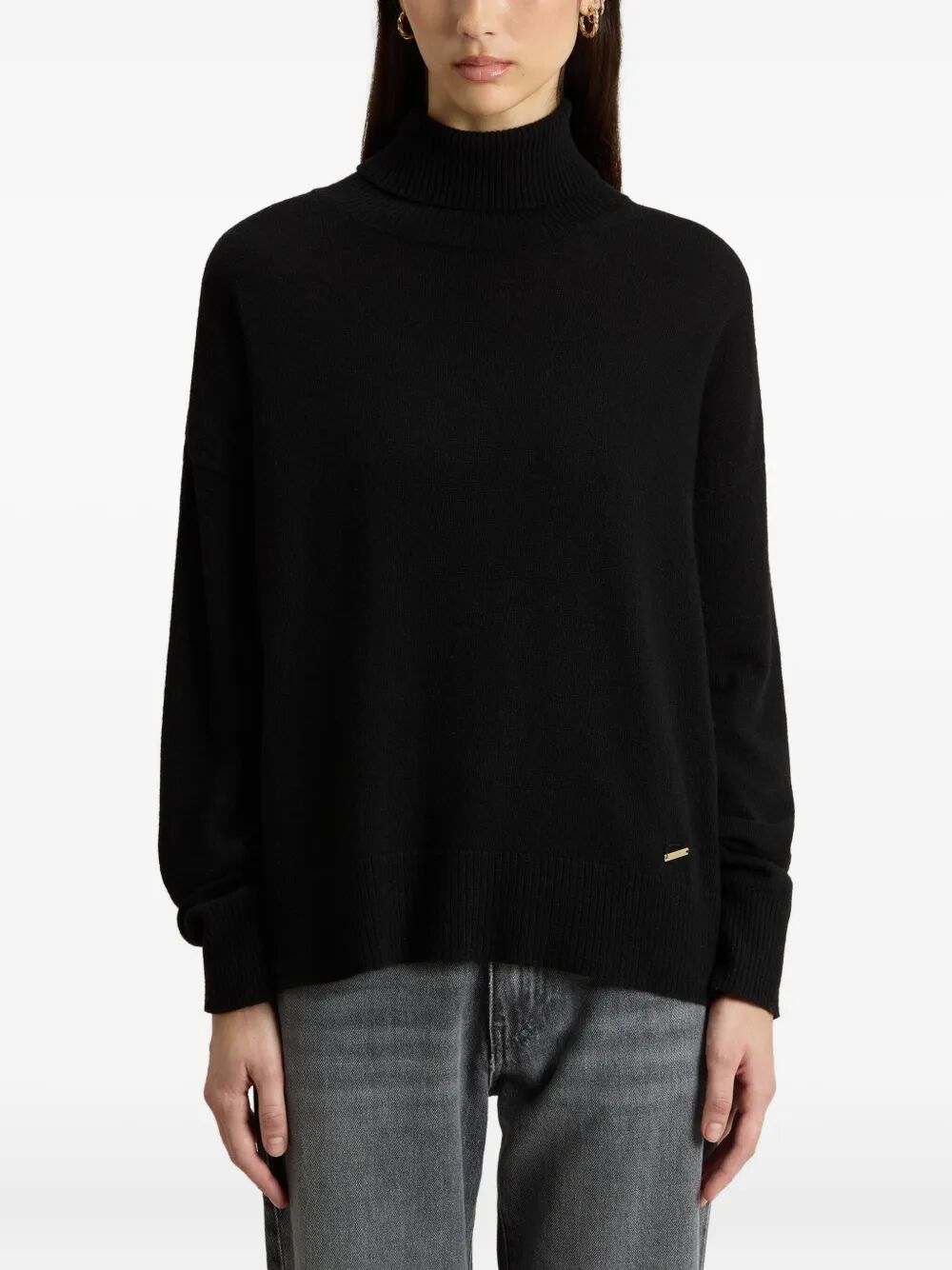 WOOLRICH Women's Comfort Wool Cash Turtleneck