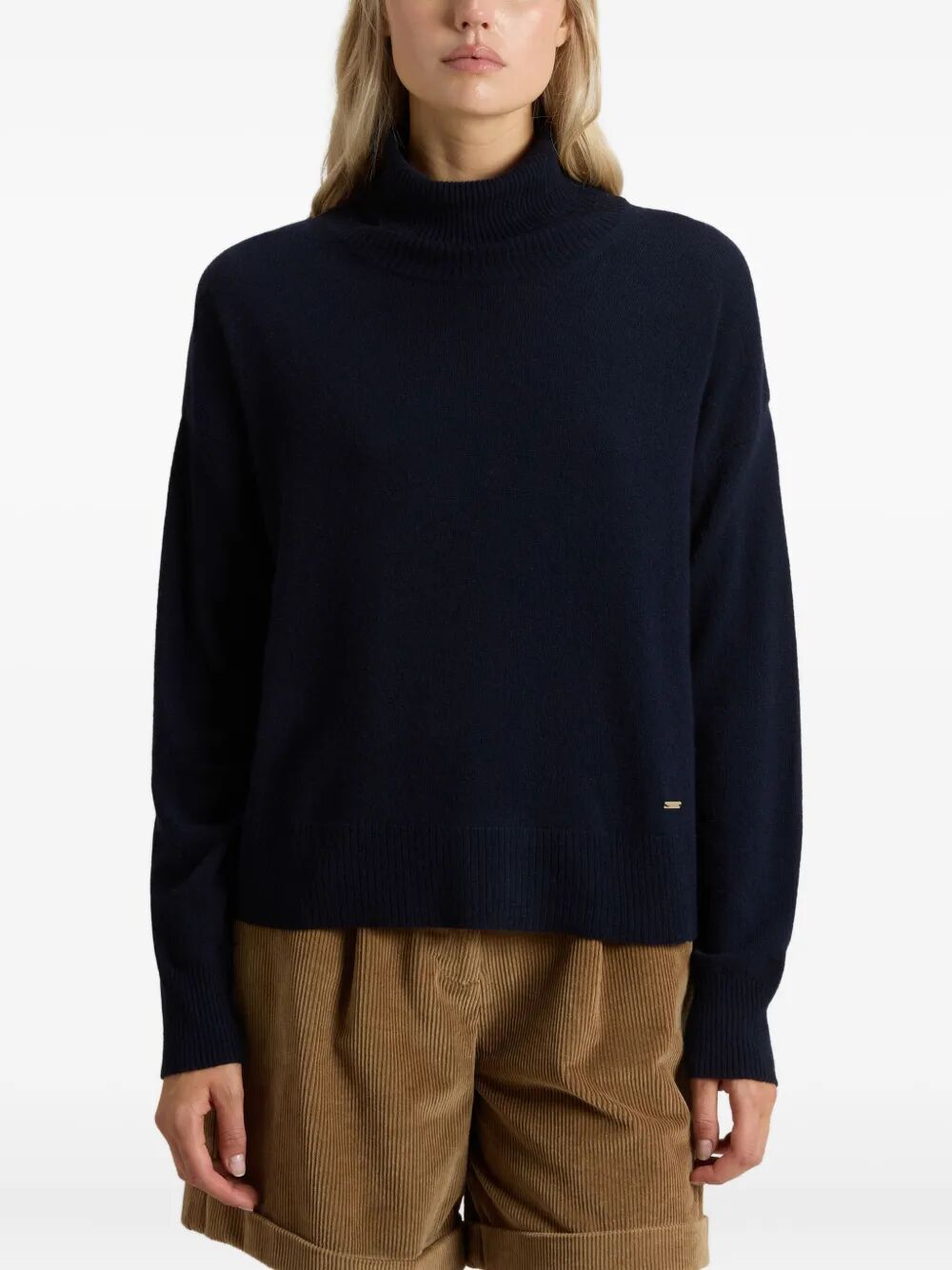 WOOLRICH Comfort Wool Cash Turtleneck for Women