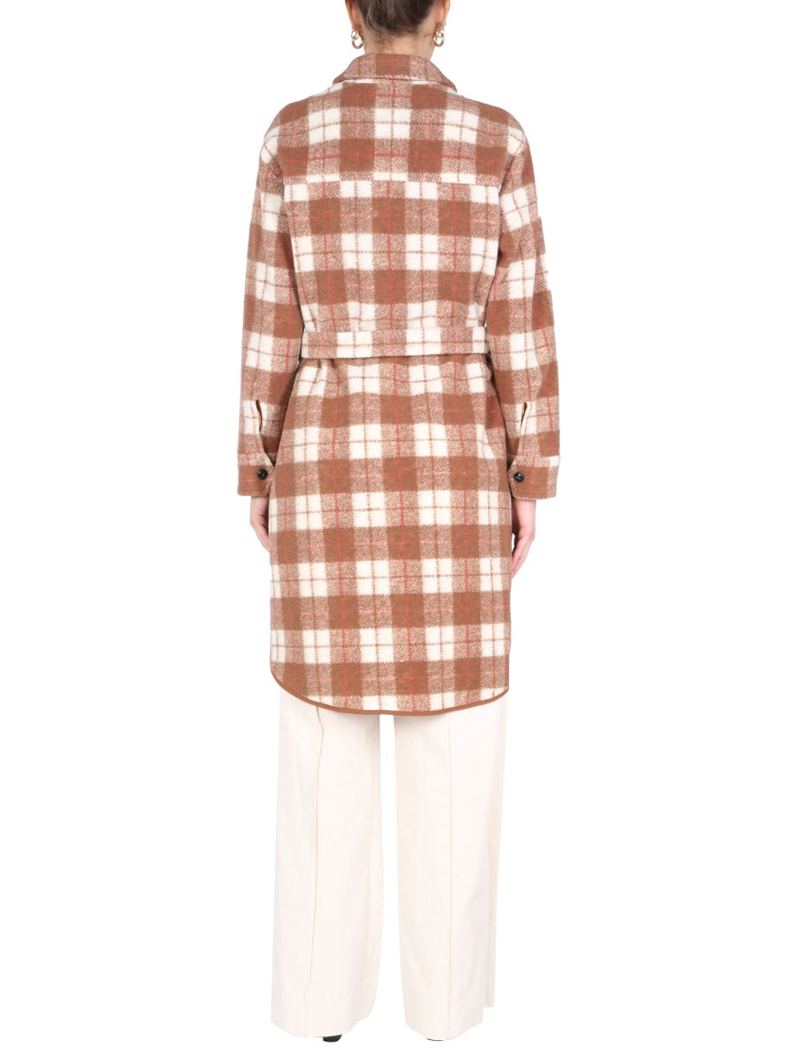 WOOLRICH Classic Collar Trench Coat for Women