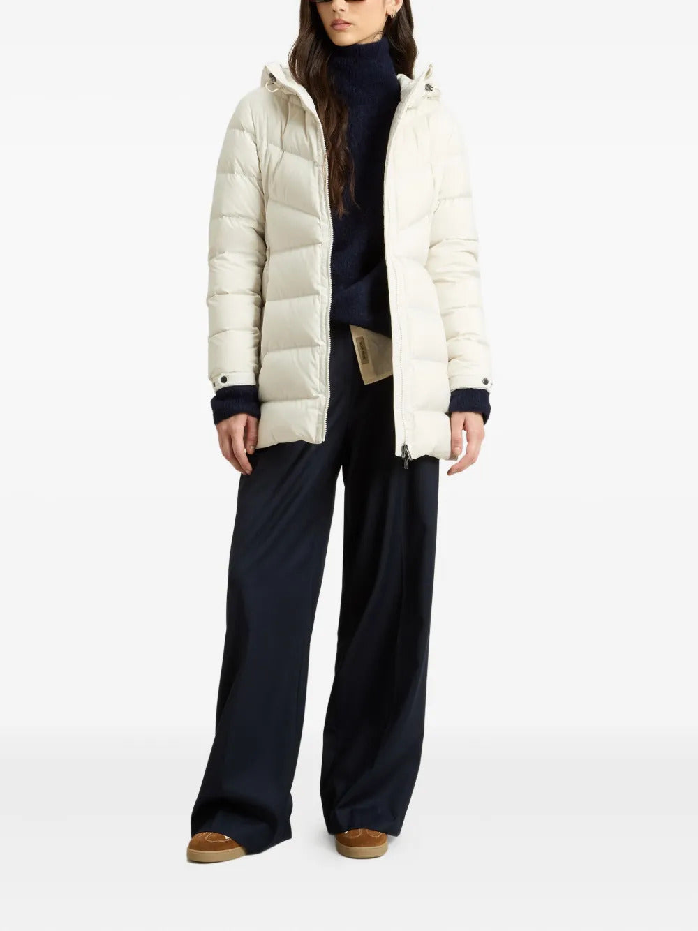 WOOLRICH Shirley Microfiber Down Jacket for Women - Size S
