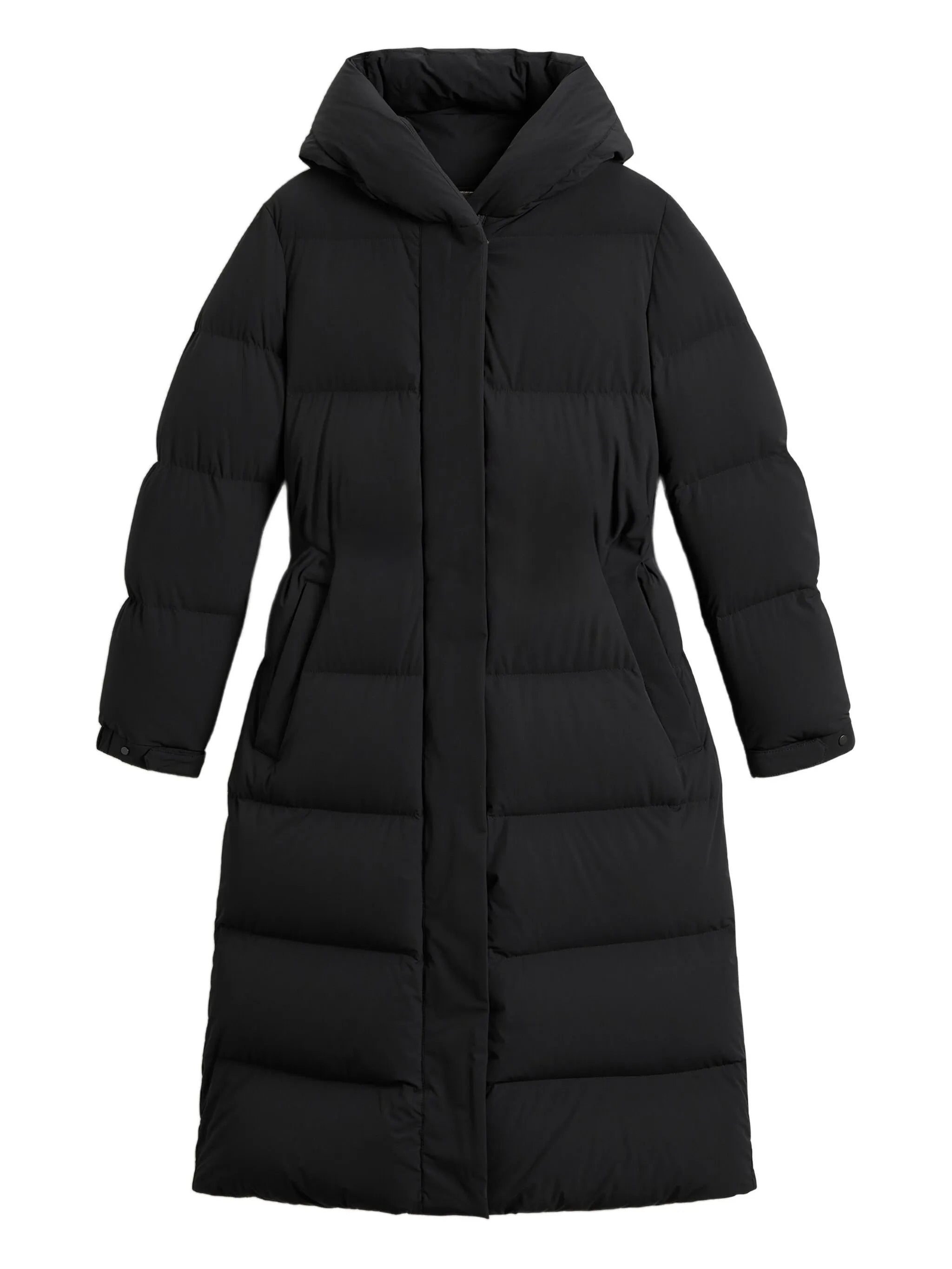 WOOLRICH Cloud Long Down Jacket in Stretch Nylon