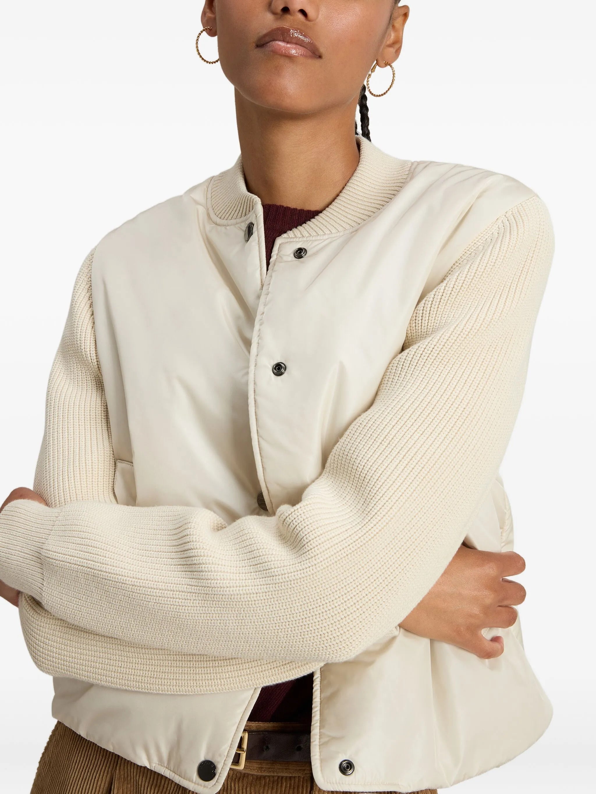 WOOLRICH Women's Hybrid Nylon Bomber Jacket - Size S