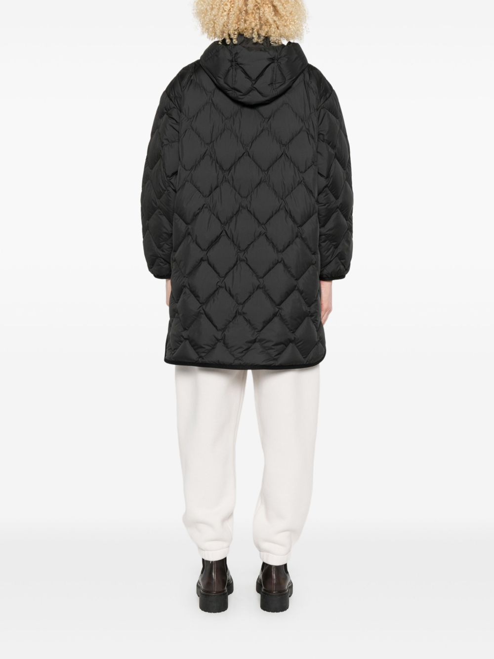 WOOLRICH Quilted Hooded Jacket for Women - FW25