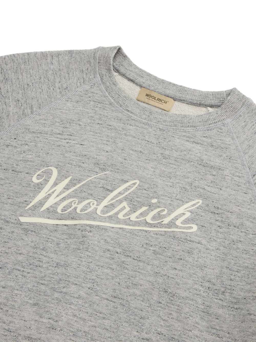 WOOLRICH Logo Cotton Sweatshirt for Women - SS25