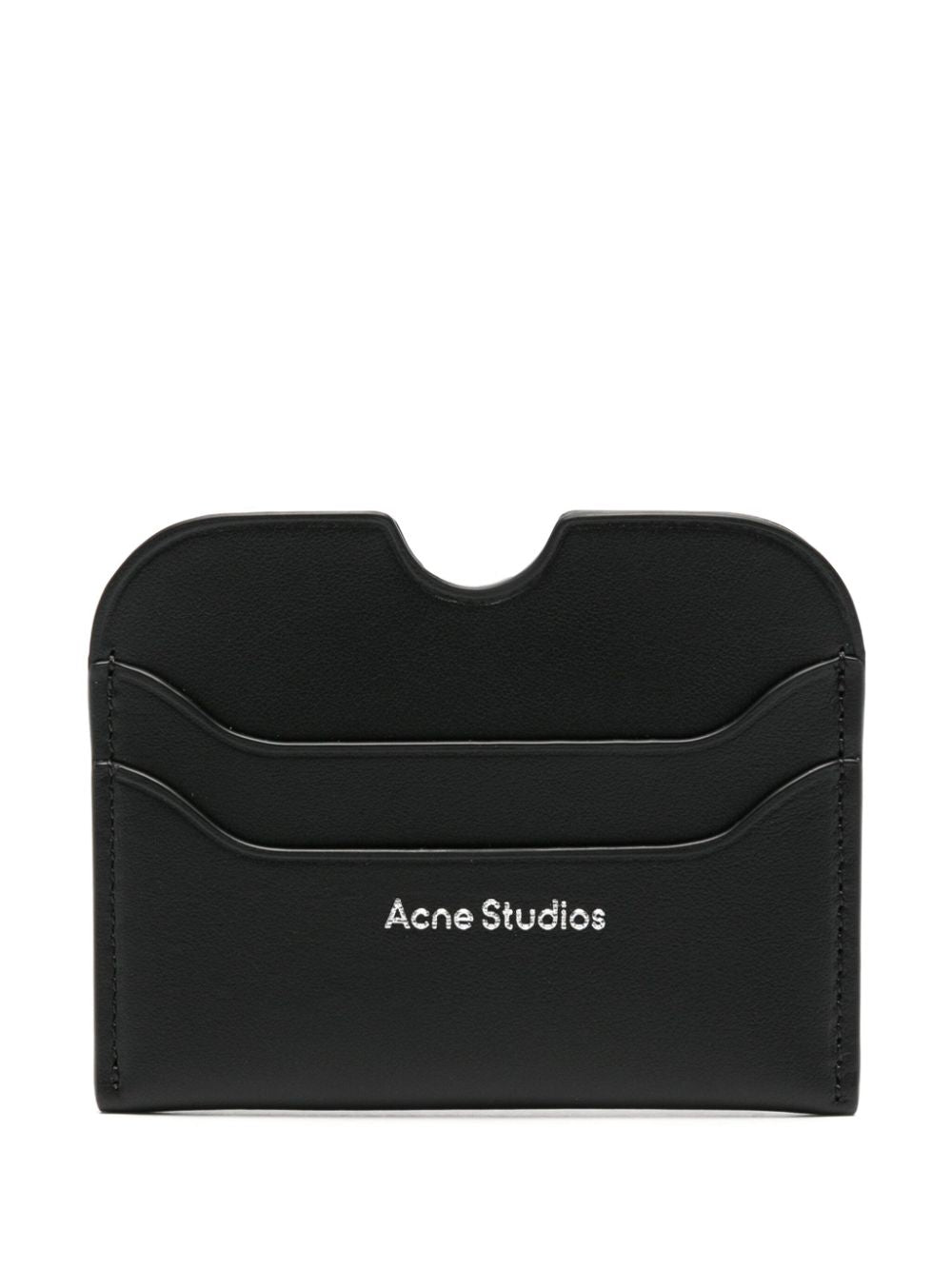 ACNE STUDIOS Mini Leather Wallet with Embossed Logo