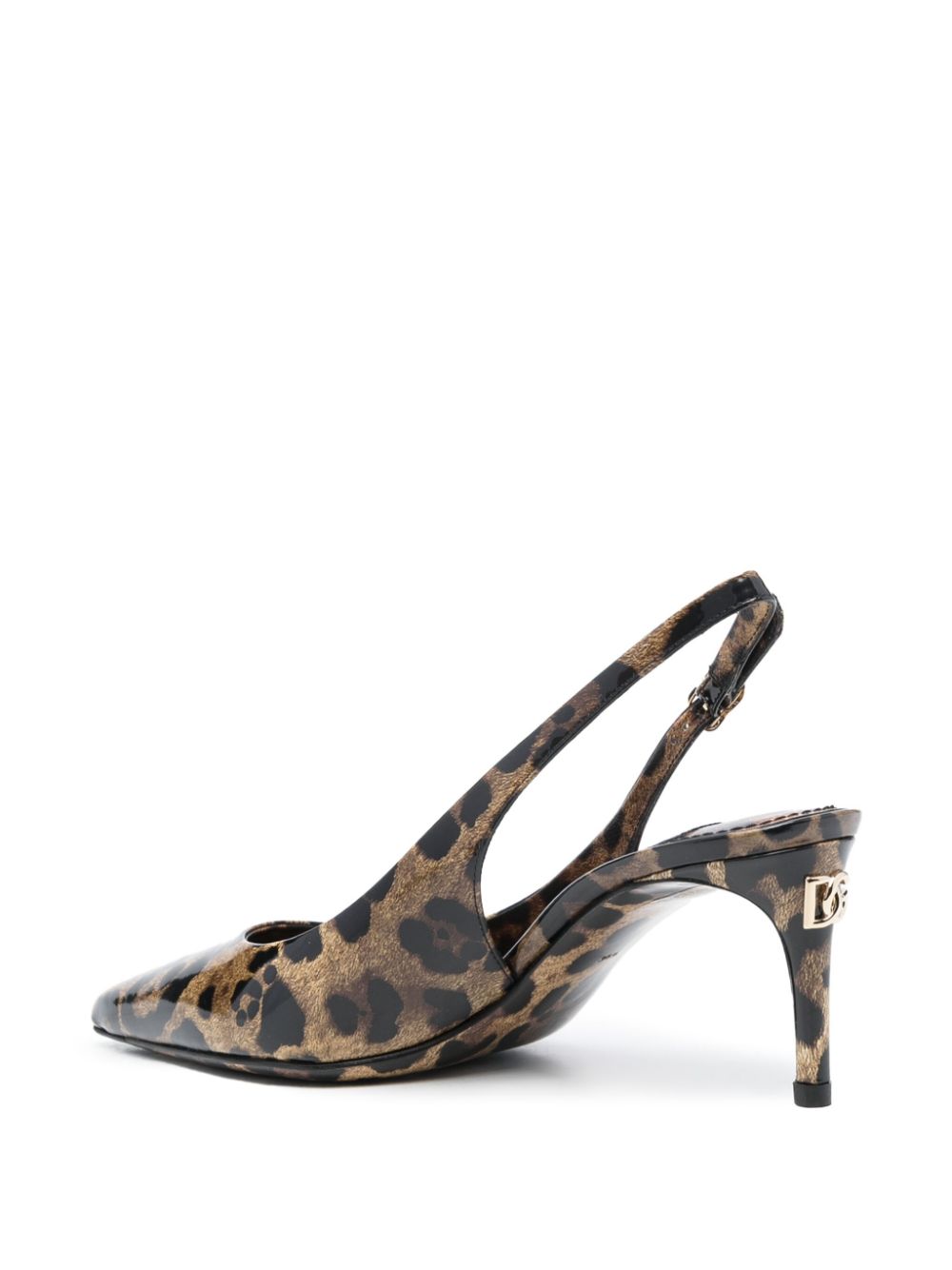 DOLCE & GABBANA Leopard Print Calfskin Pumps - SS25