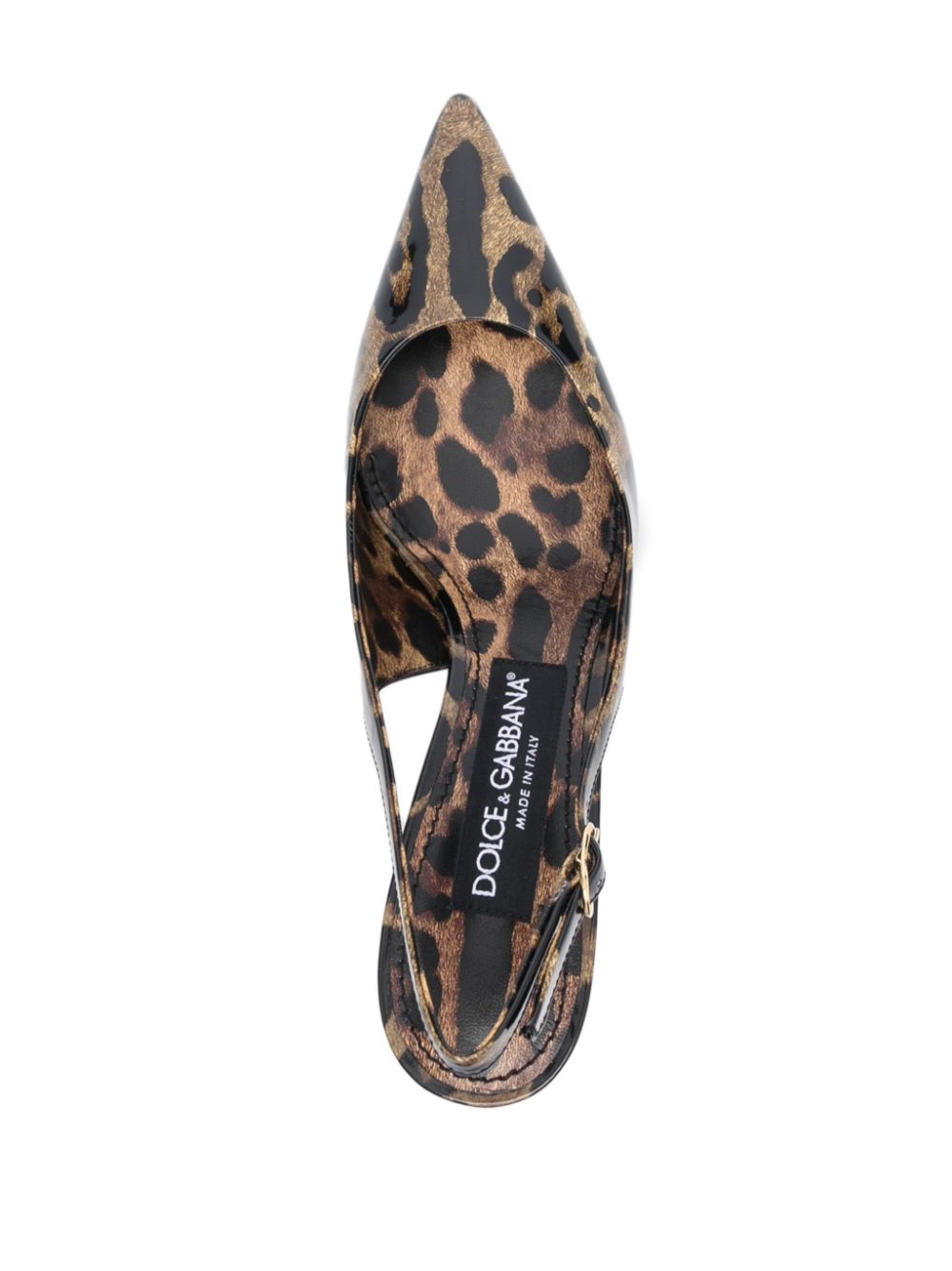 DOLCE & GABBANA Leopard Print Calfskin Pumps - SS25