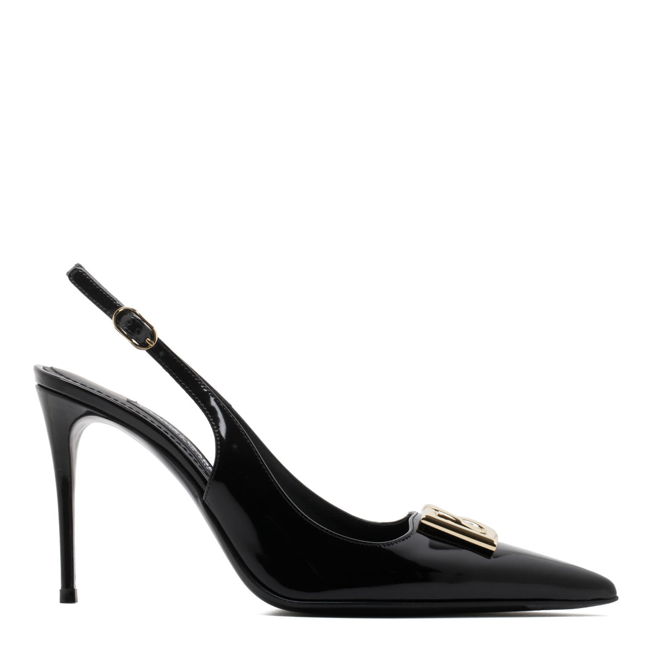 DOLCE & GABBANA Elegant 100% Leather Women's Pumps with Heel