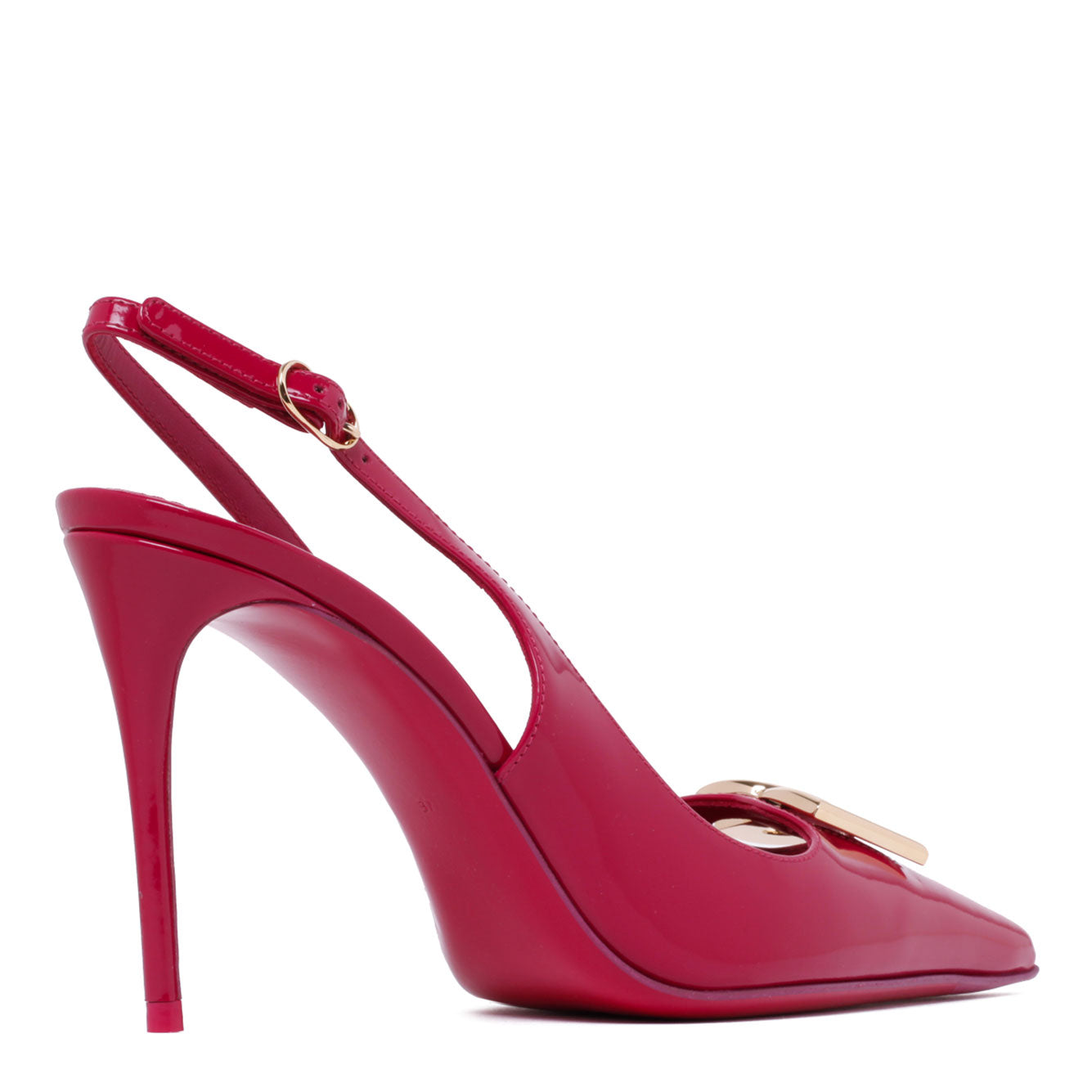 DOLCE & GABBANA 100% Leather Pump Shoes with Heel