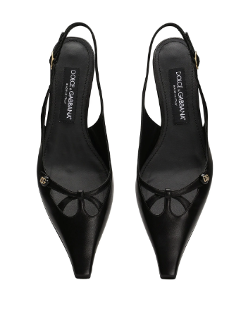DOLCE & GABBANA Tassel Slingback Pump - Chic & Elegant