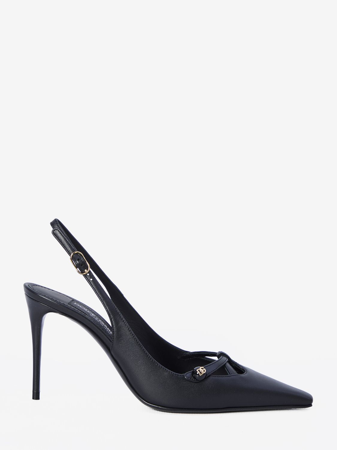 DOLCE & GABBANA Elegant Leather Pumps - Perfect for Any Formal Occasion