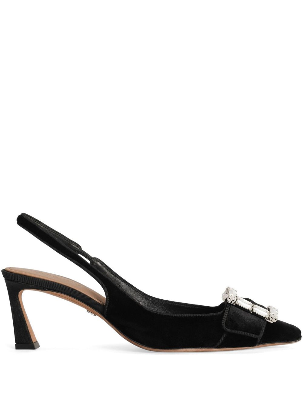 DOLCE & GABBANA Velvet Slingback Shoe