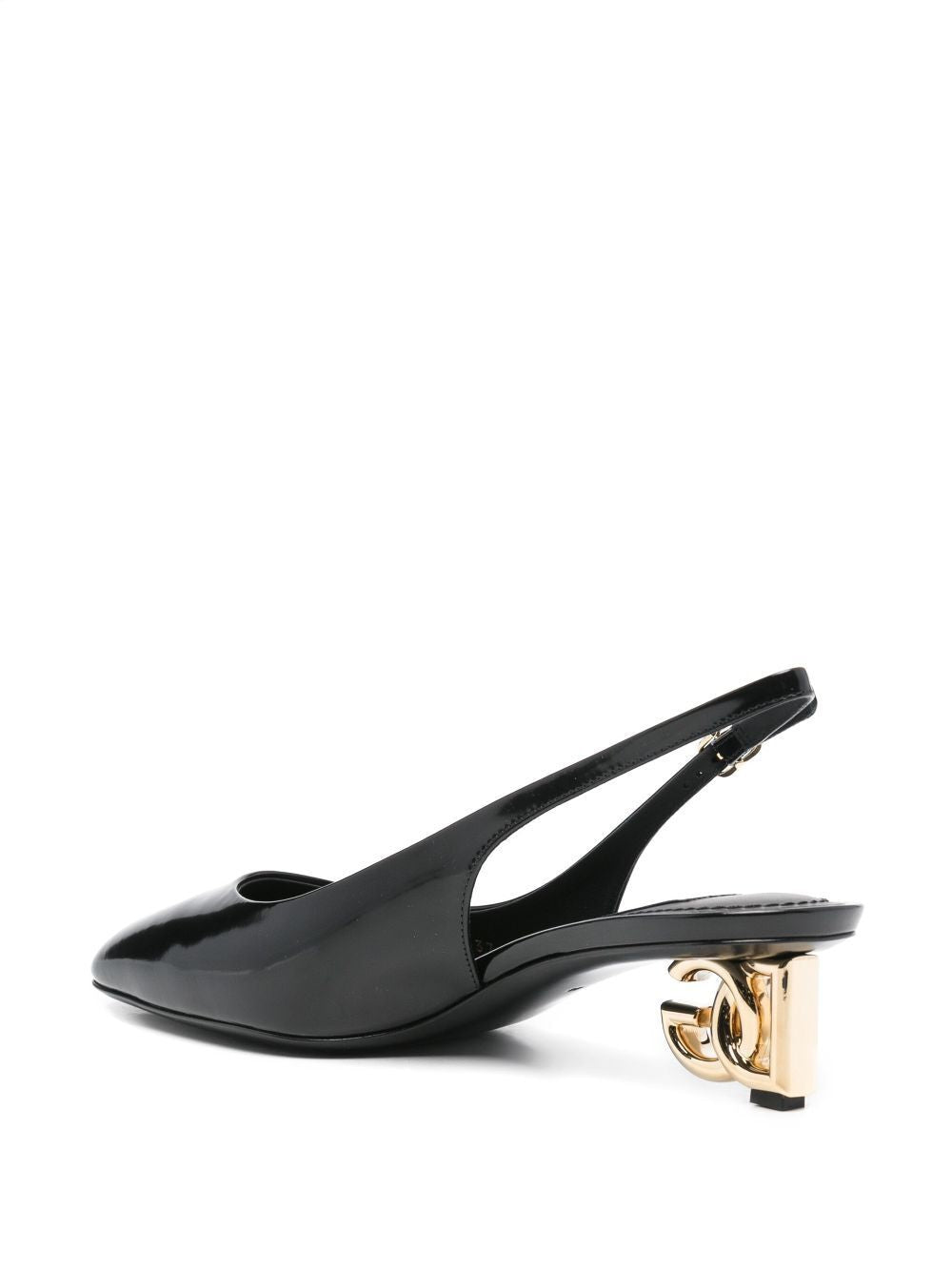 DOLCE & GABBANA Slingback Pump with DG Heel - 4 cm Height