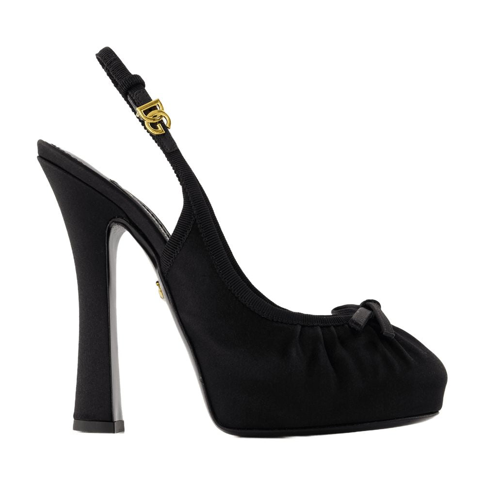 DOLCE & GABBANA Chic Slingback Pumps for Women - Perfect for SS25