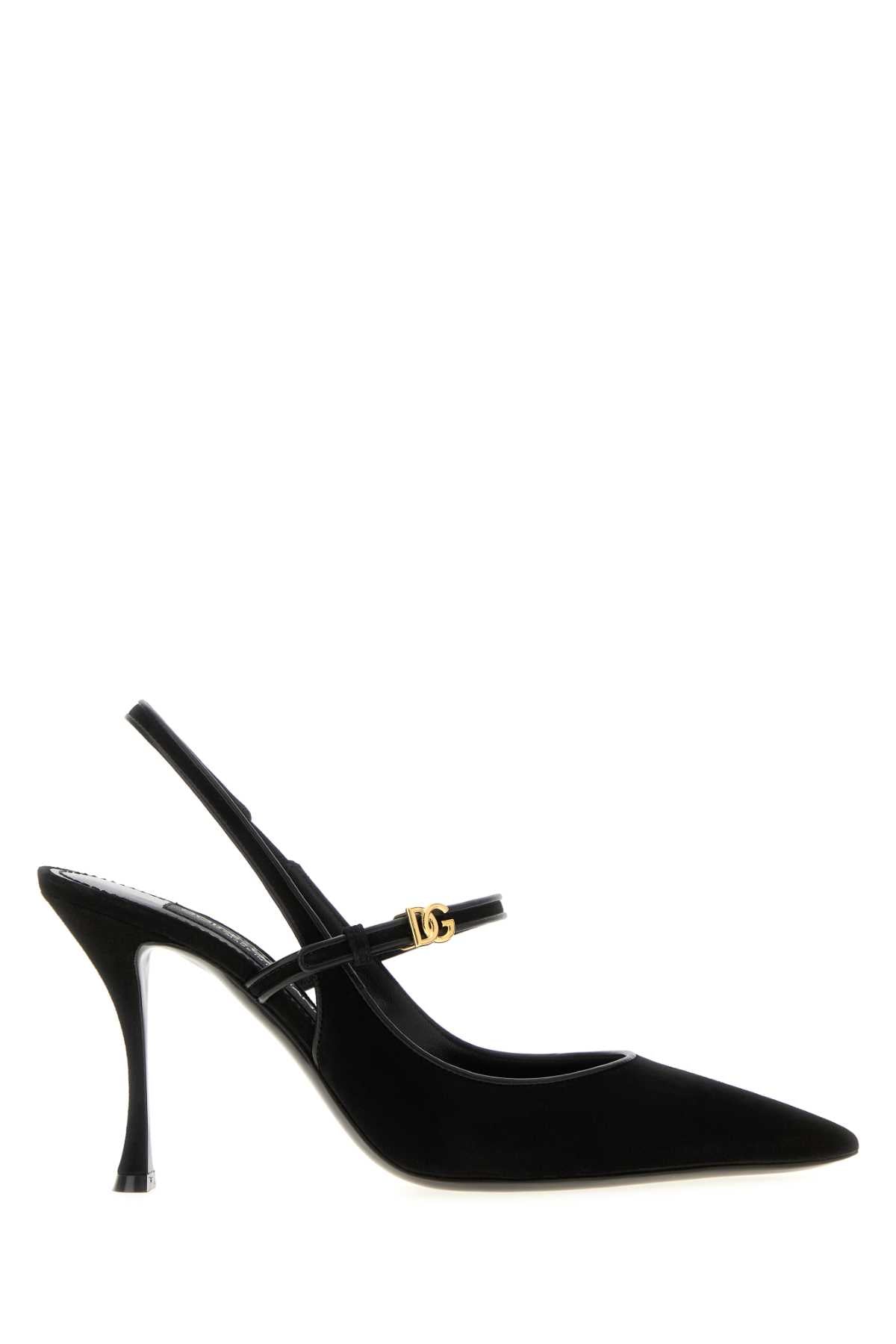 DOLCE & GABBANA Suede Pumps for Women - FW25
