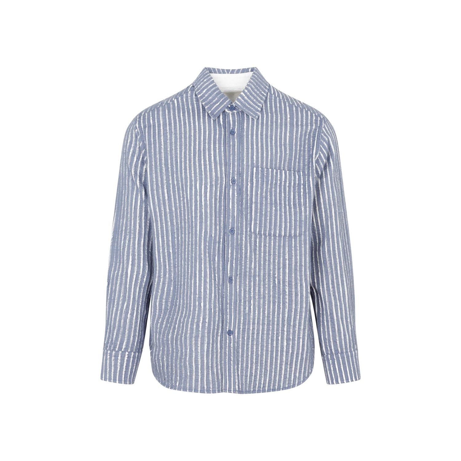 CRAIG GREEN Hand-Frayed Stripe Shirt - FW23