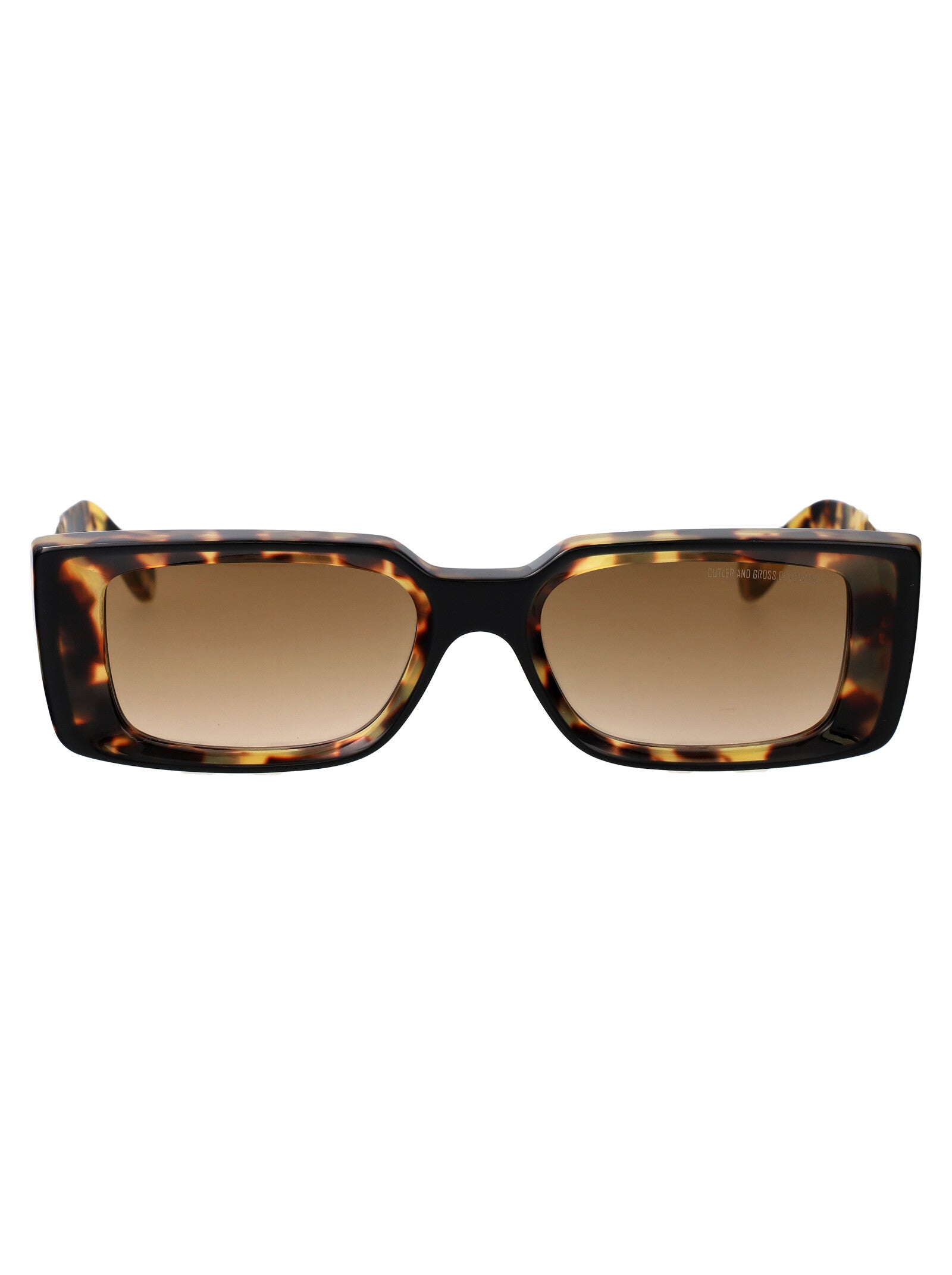 CUTLER AND GROSS Acetate Camo Sunglasses for Women