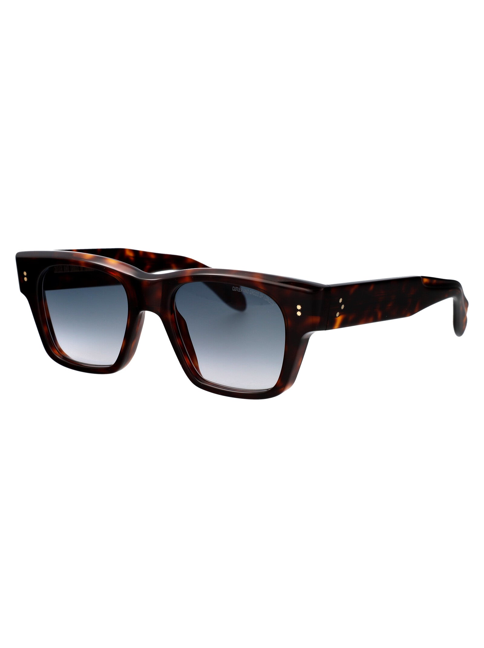 CUTLER AND GROSS Acetate Turtle Sunglasses for Unisex - SS25 Collection