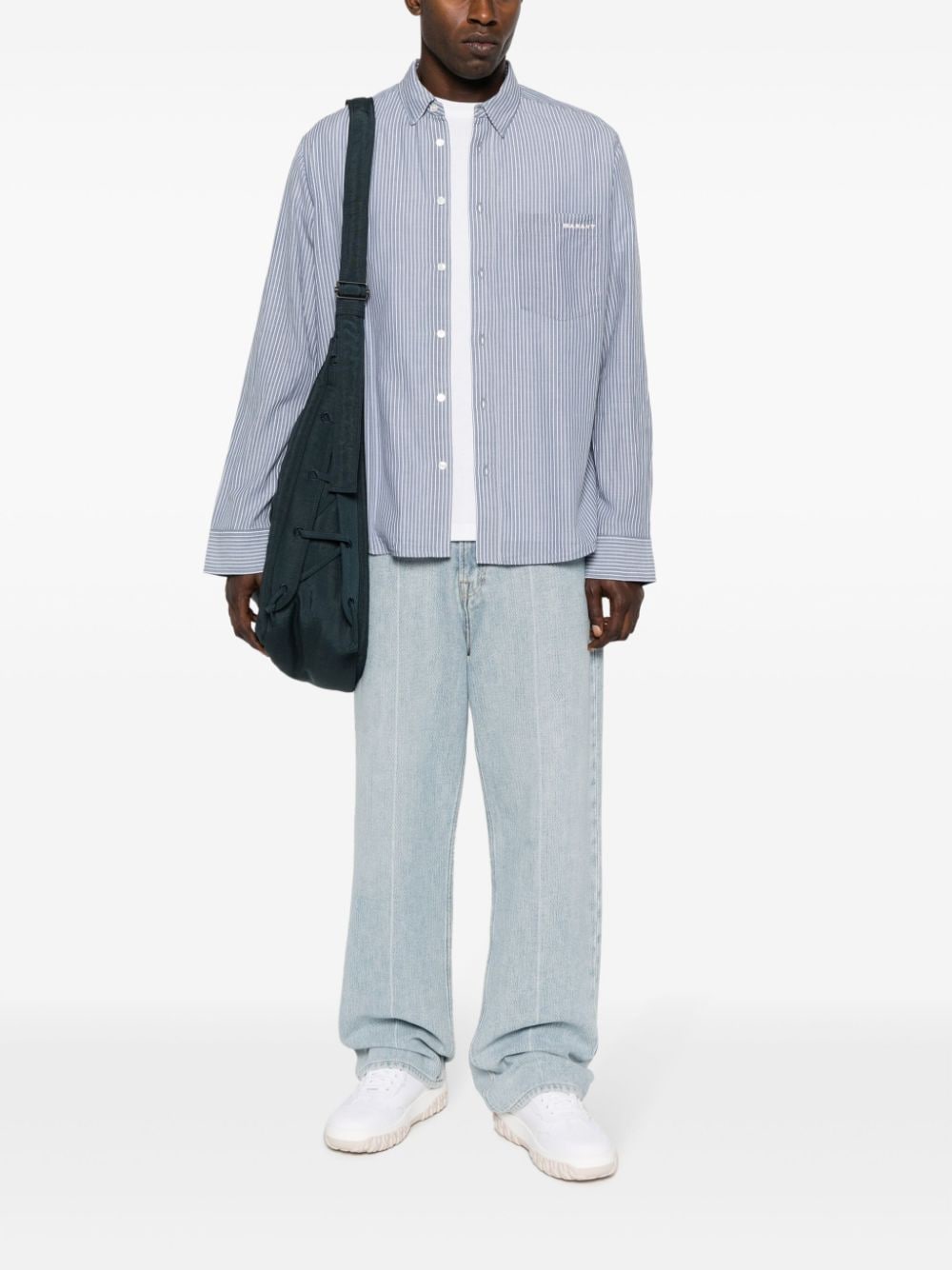 ISABEL MARANT Classic Striped Cotton Shirt for Men