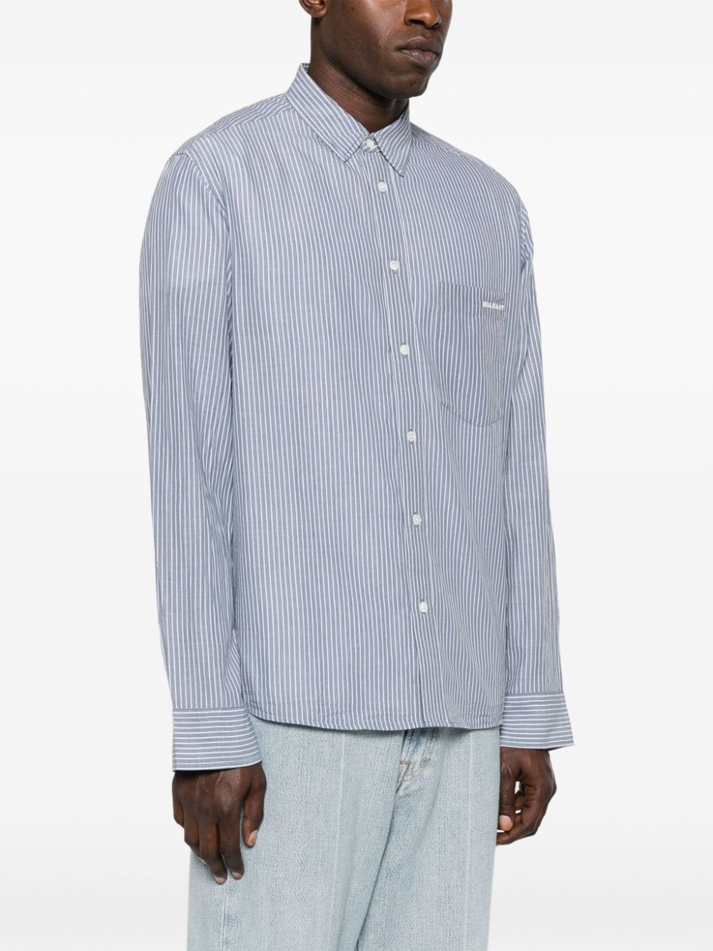ISABEL MARANT Classic Striped Cotton Shirt for Men