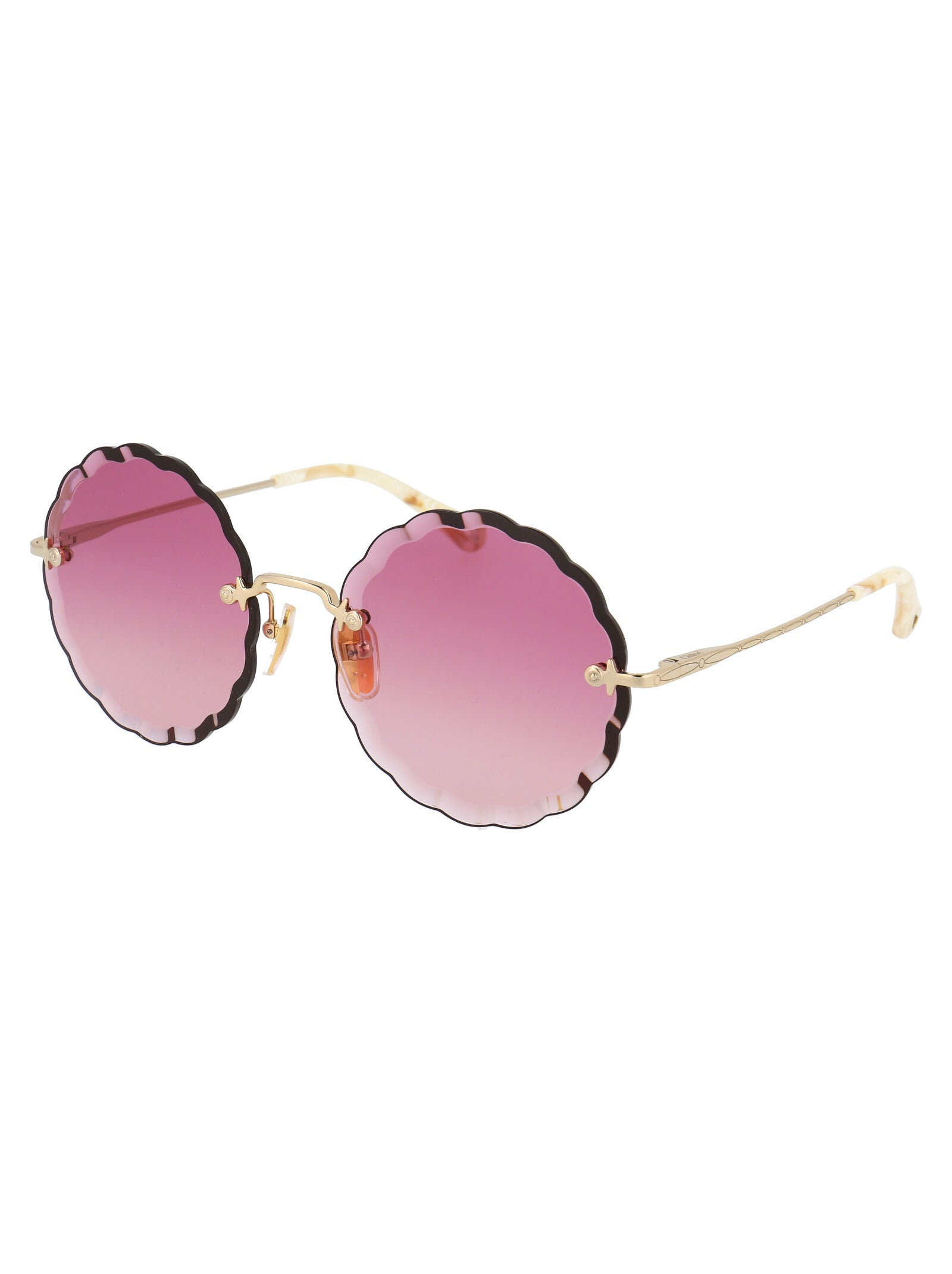 CHLOÉ Elegant Metal Sunglasses for Women