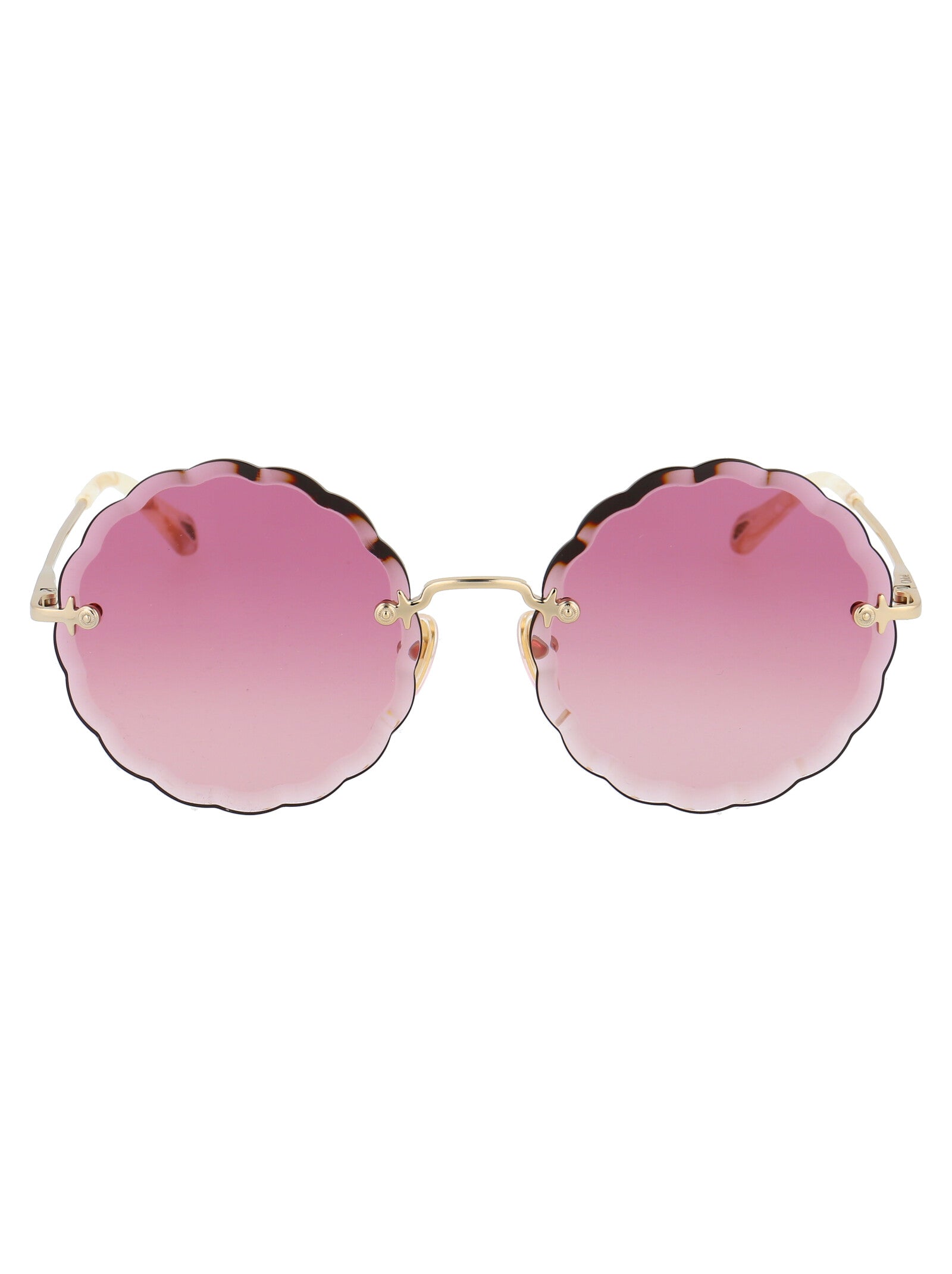 CHLOÉ Elegant Metal Sunglasses for Women
