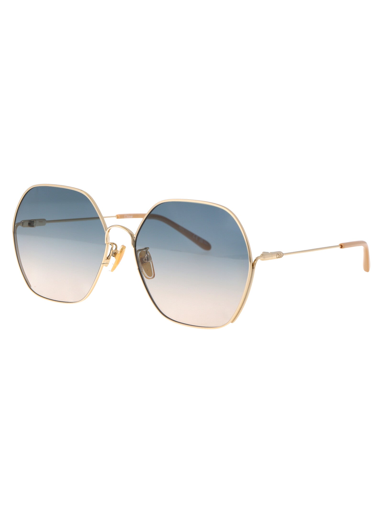 CHLOÉ Chic Acetate Gold Sunglasses