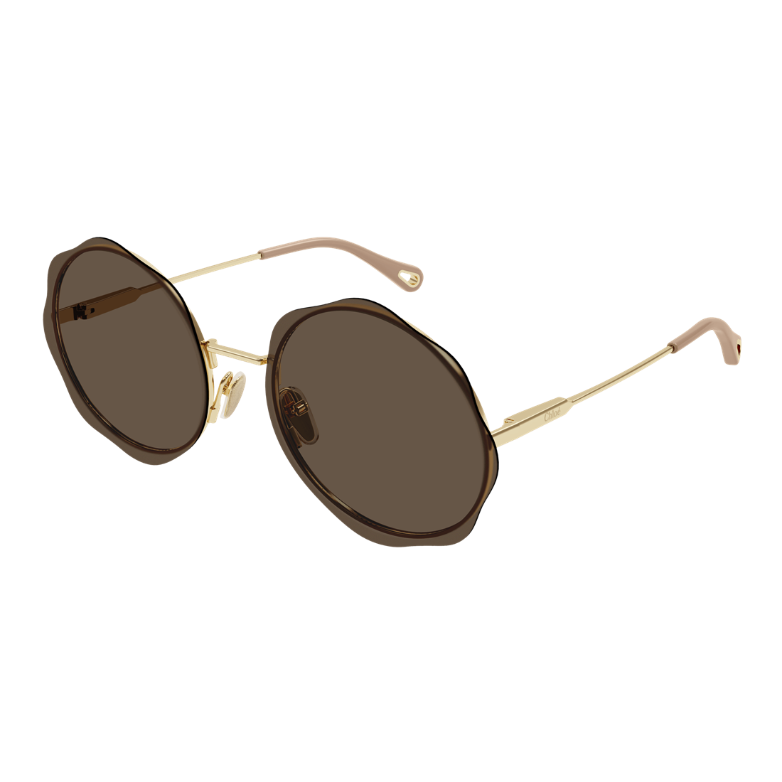 CHLOÉ Stylish Women's Metal Sunglasses