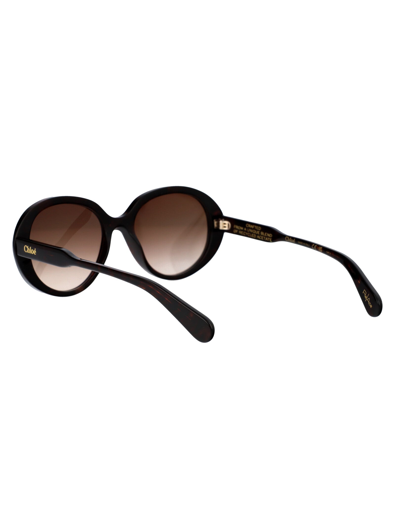 CHLOÉ Chic Acetate Havana Sunglasses for Women