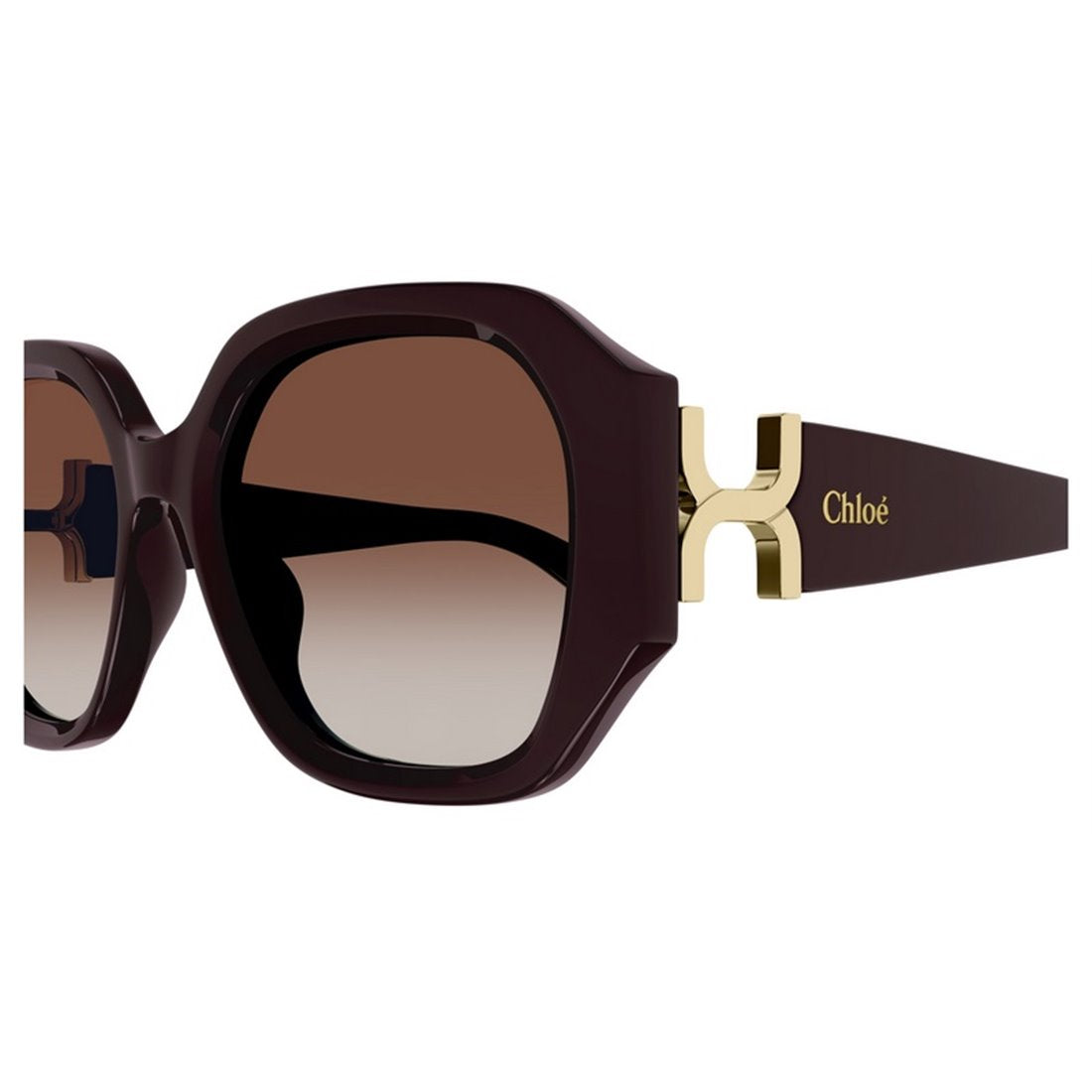 CHLOÉ Chic Women's Sunglasses - Garnet Frame