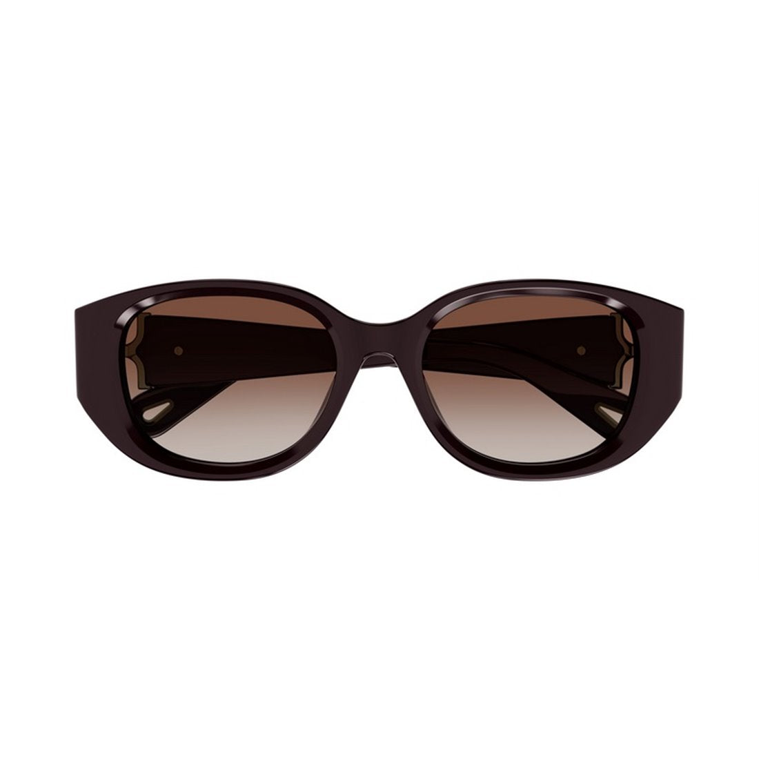 CHLOÉ Chic Women's Sunglasses - Garnet Frame