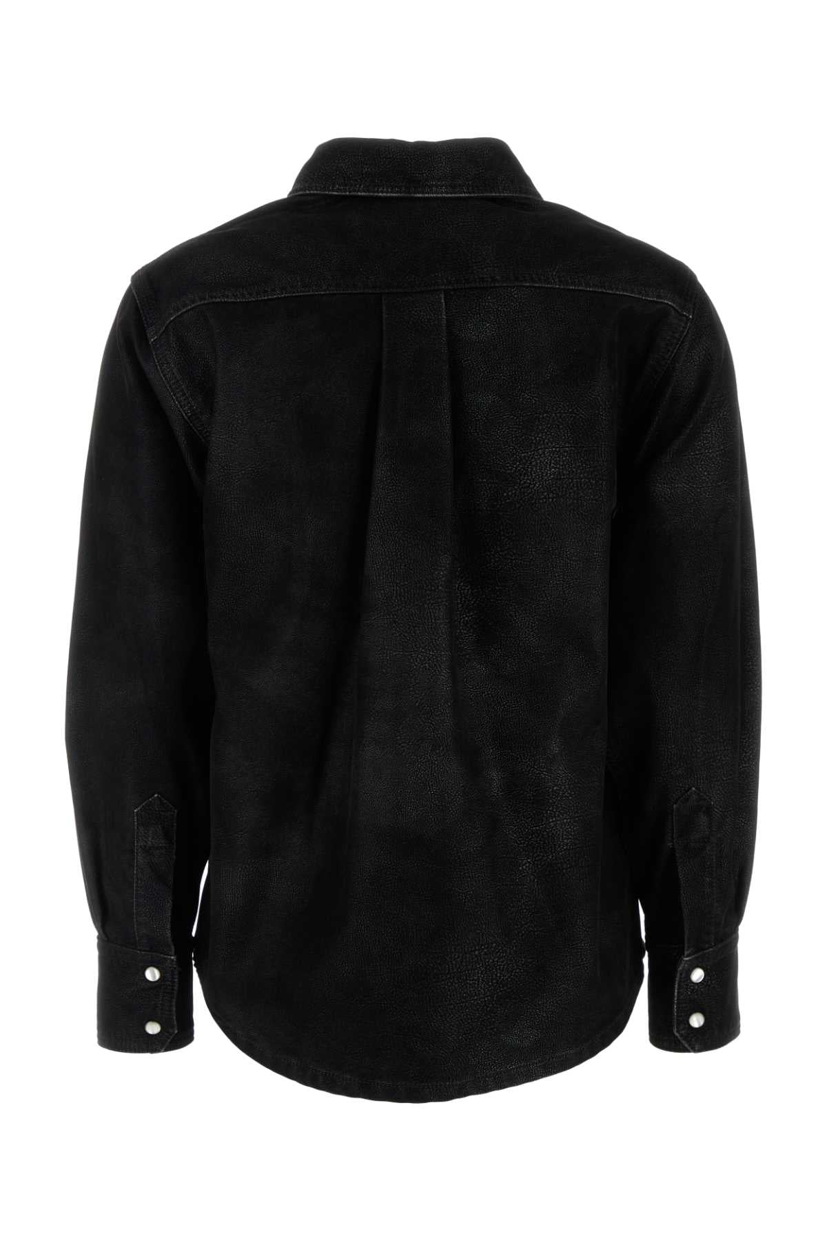 ISABEL MARANT ETOILE Synthetic Leather Karima Mini Shirt for Women