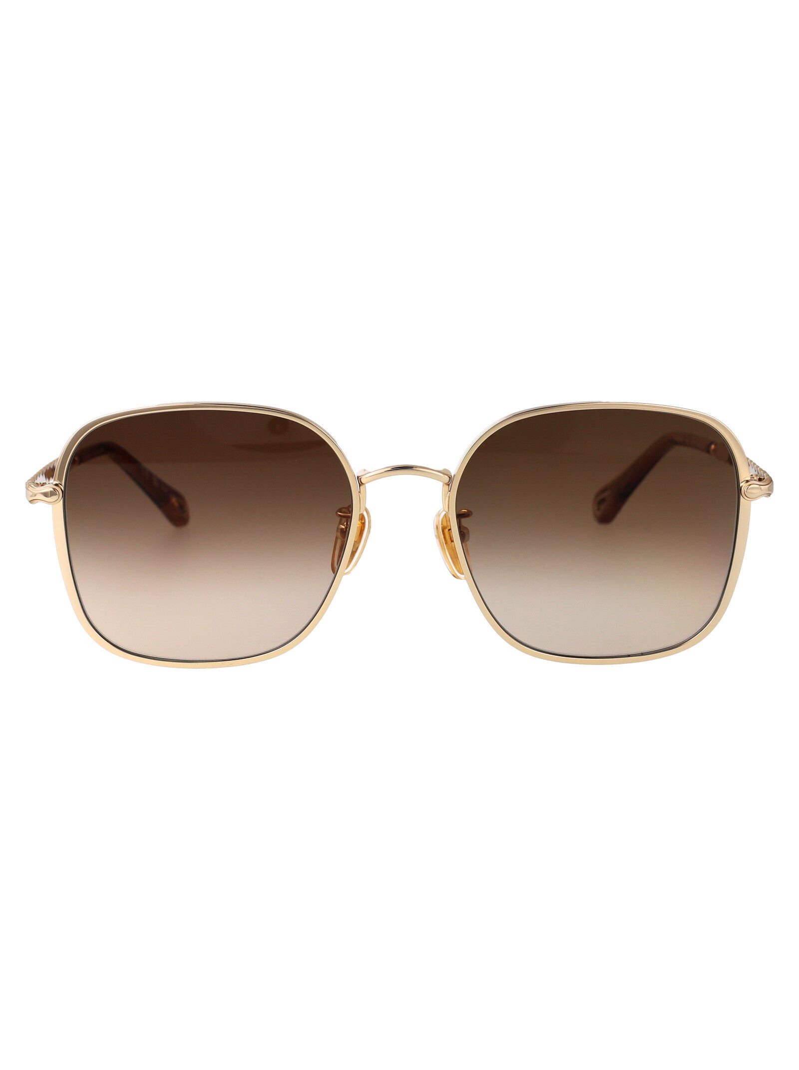 CHLOÉ Metallic Gold Women's Sunglasses