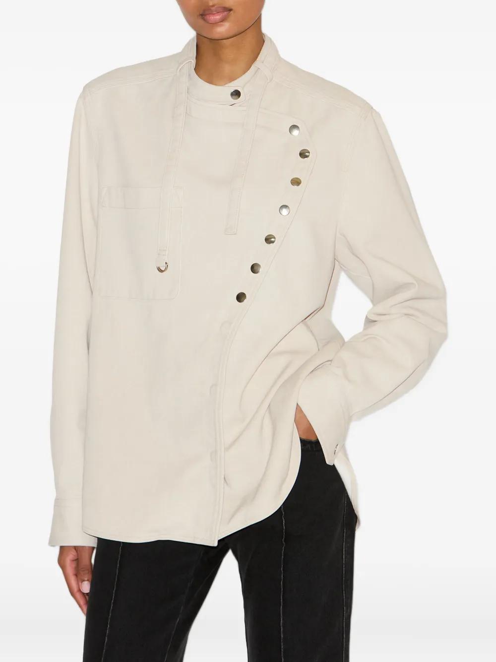 ISABEL MARANT Chic Women's Textured Mini Shirt