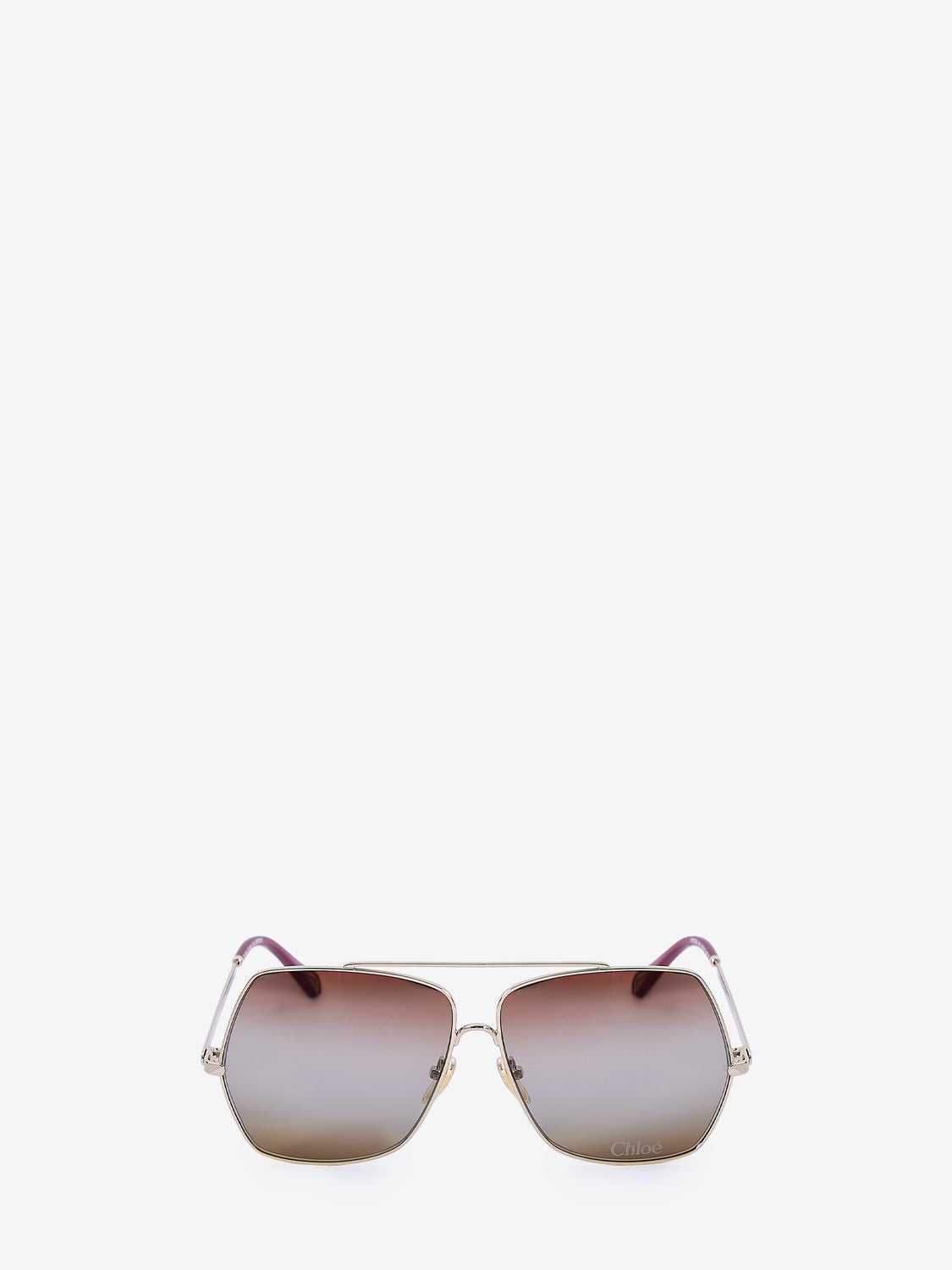 CHLOÉ Gold Metal Sunglasses