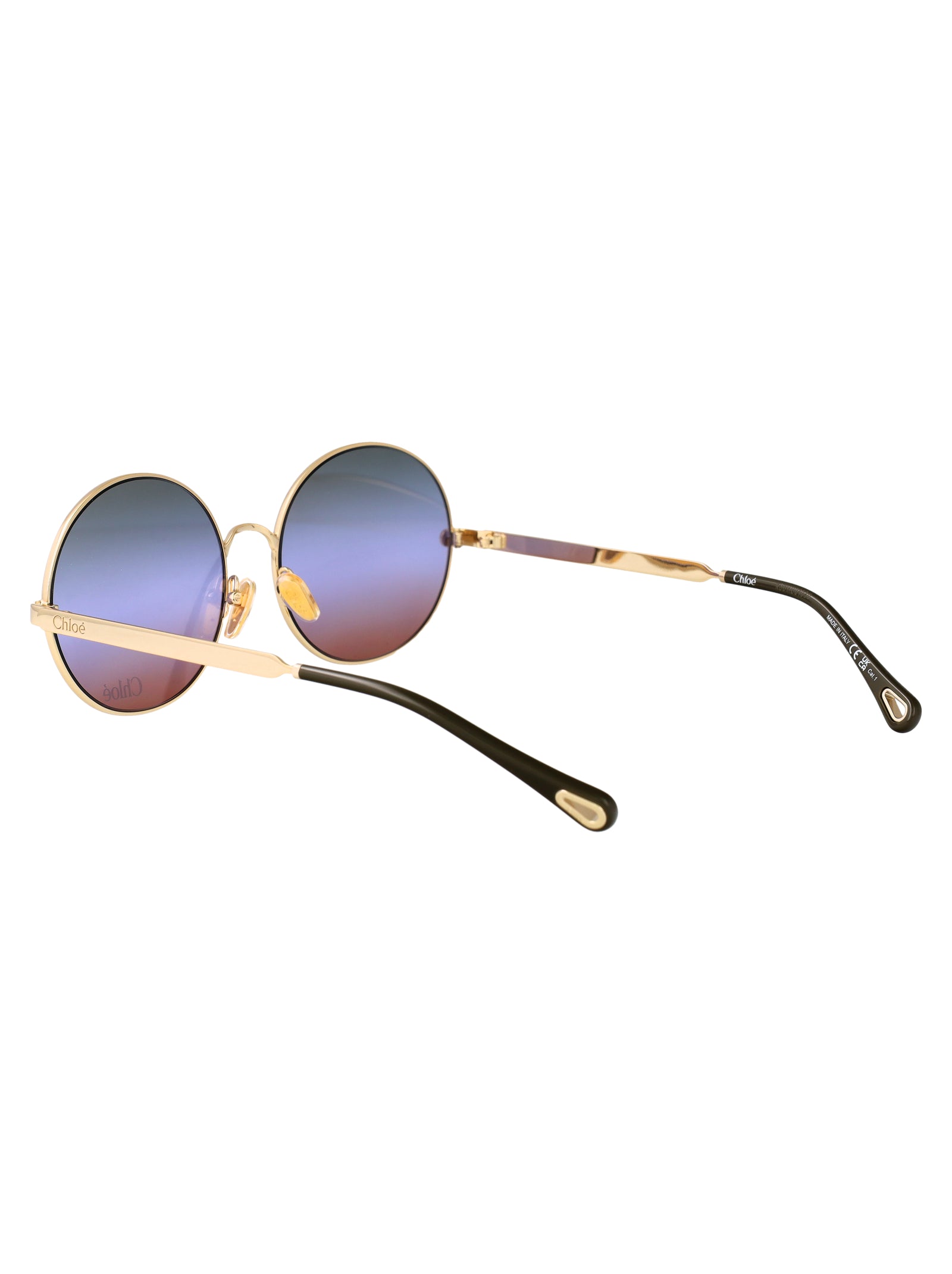 CHLOÉ Metallic Gold Sunglasses for Women