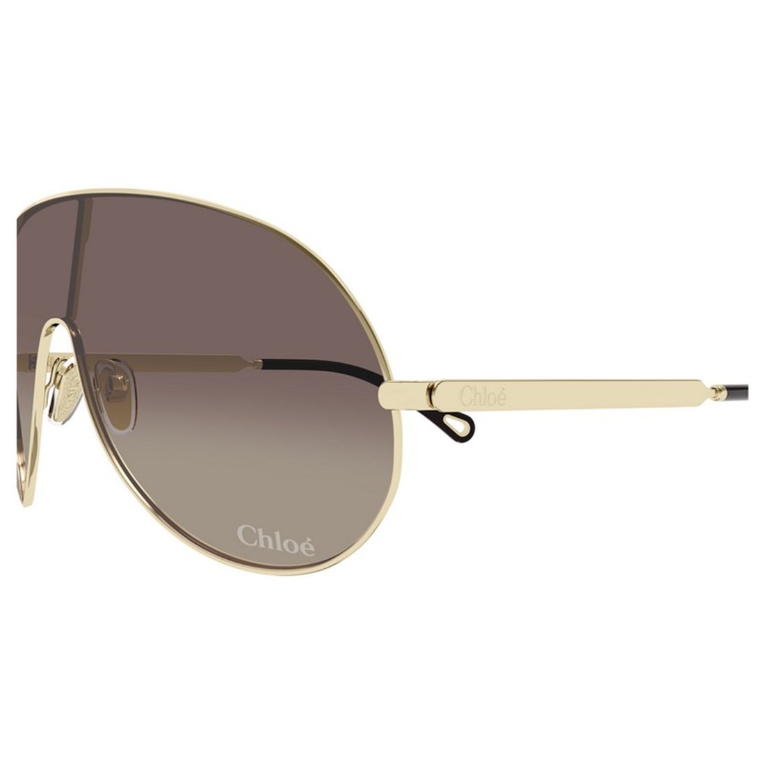 CHLOÉ Elegant Women’s Sunglasses with Metal Frame