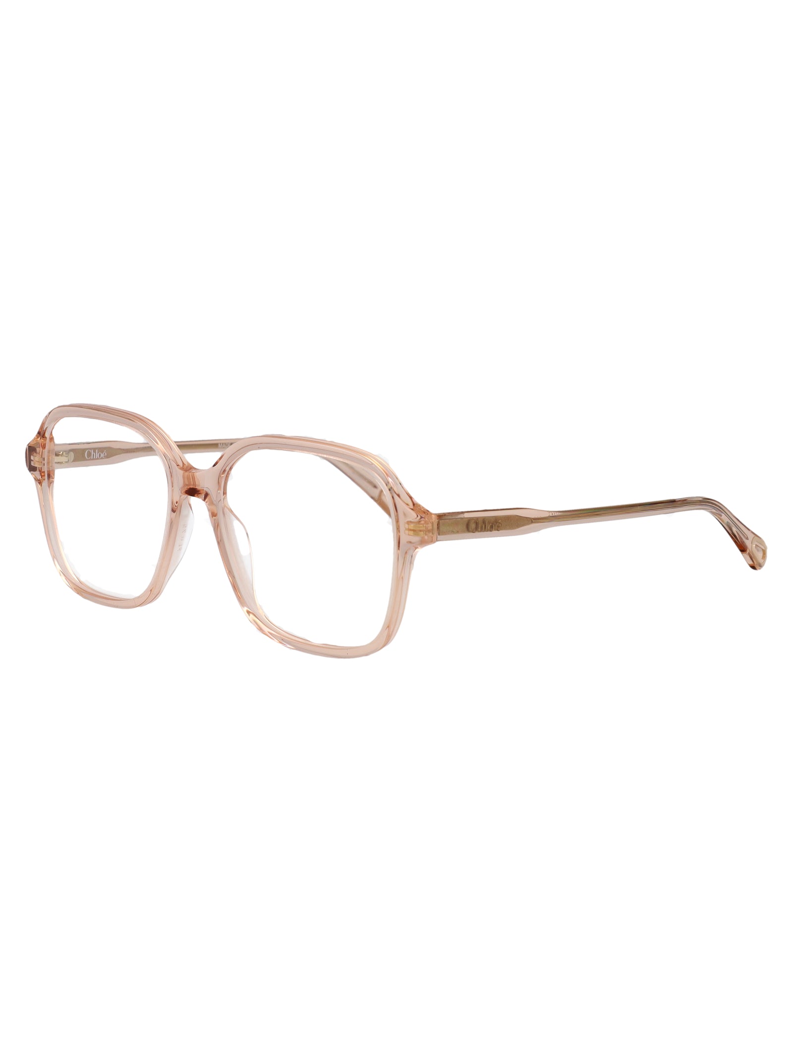 CHLOÉ Transparent Acetate Optical Glasses for Women